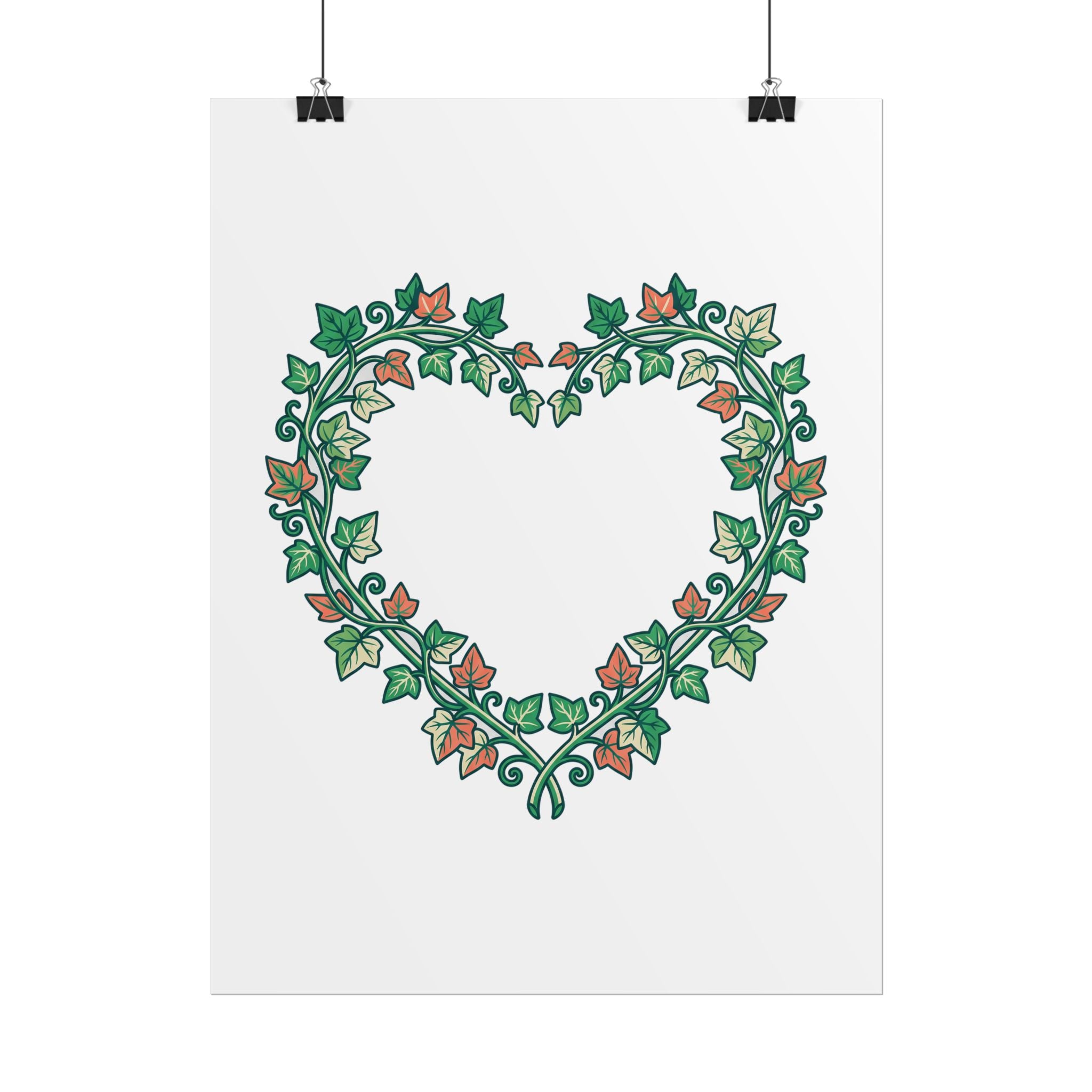 Ivy Heart Poster