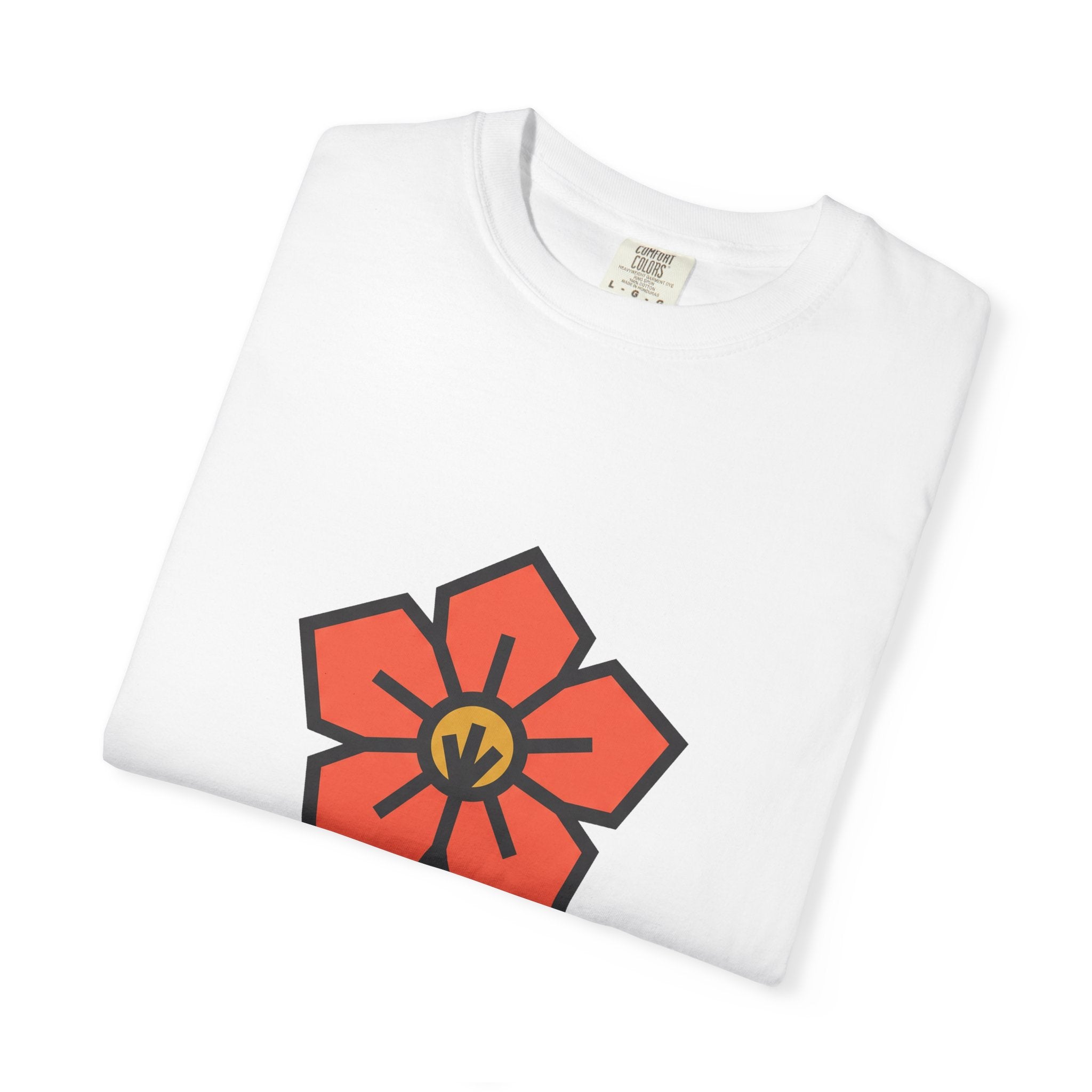 Minimal Wildflower Icon Tee