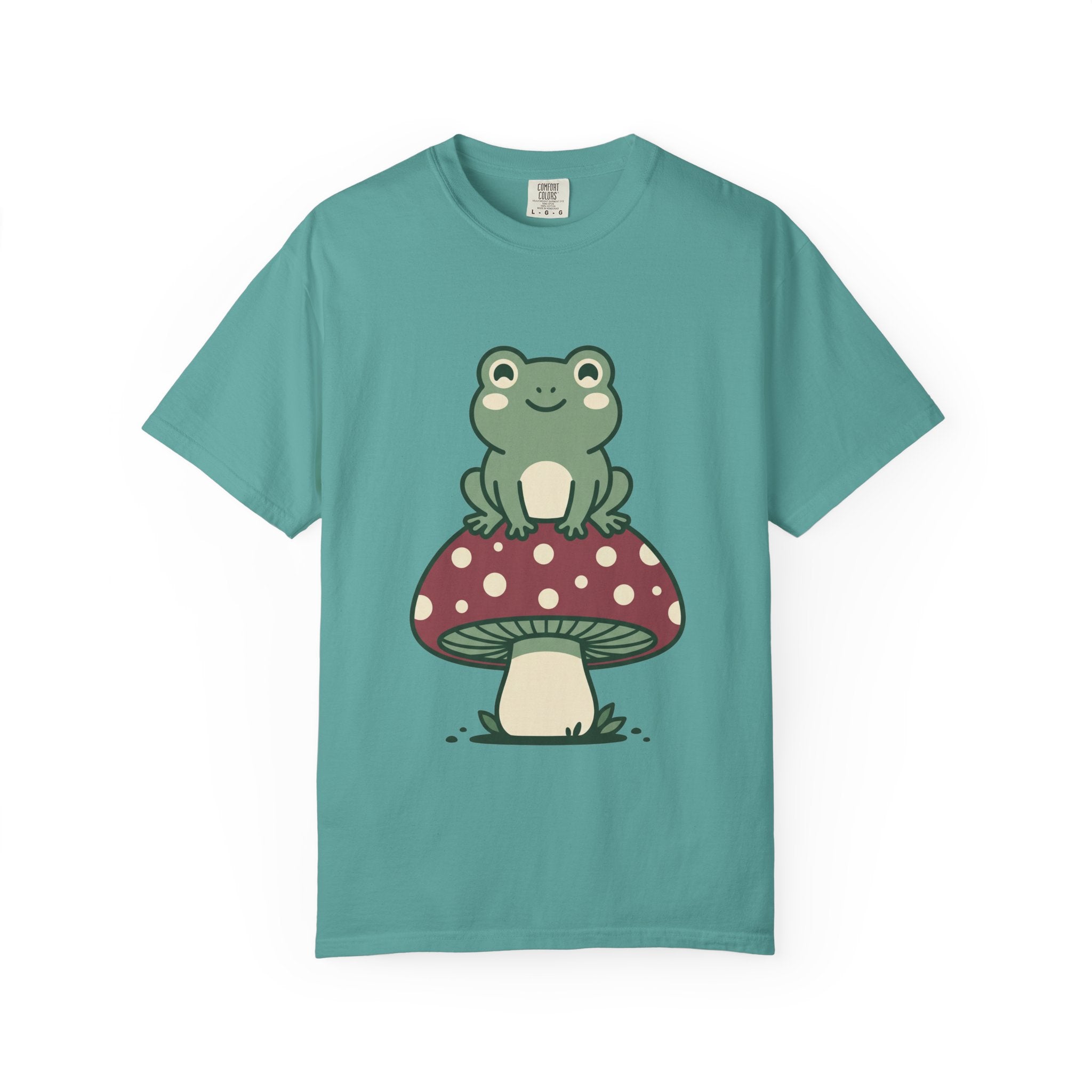 Frog on a Mushroom Tee