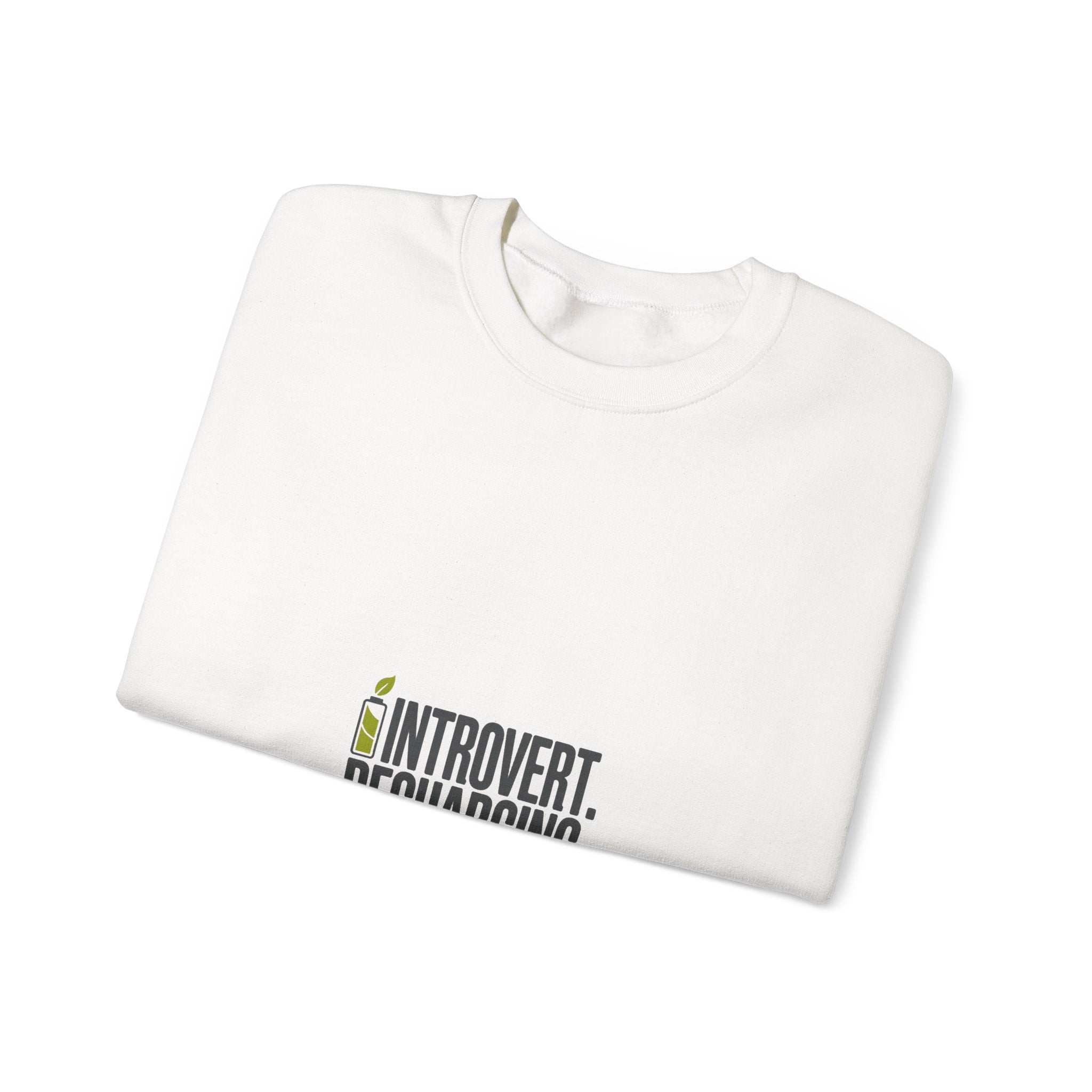 Introvert. Recharging. Crewneck