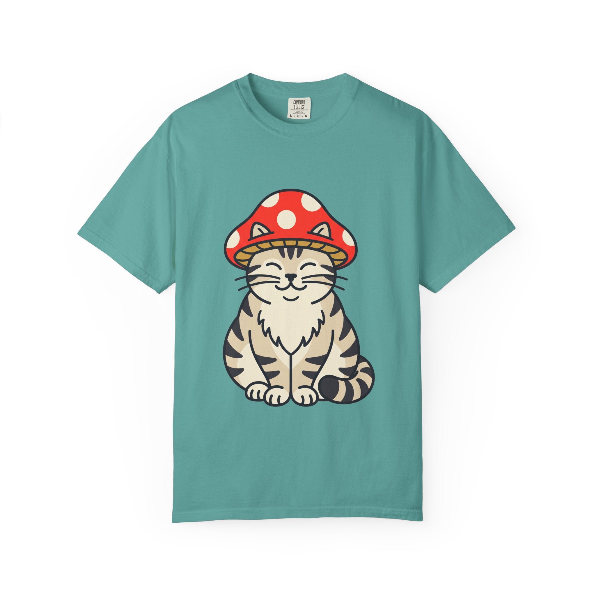 Mushroom Cat Tee