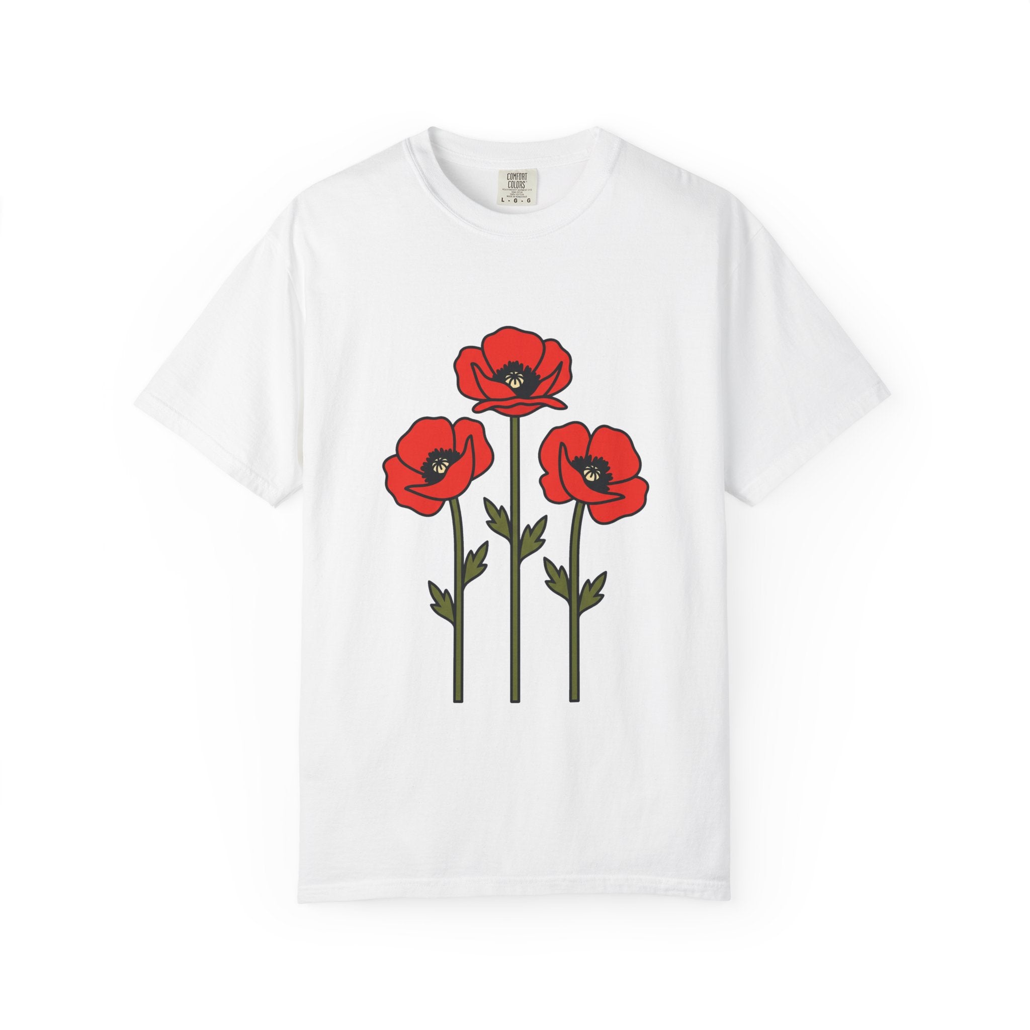 Bold Poppy Trio Tee