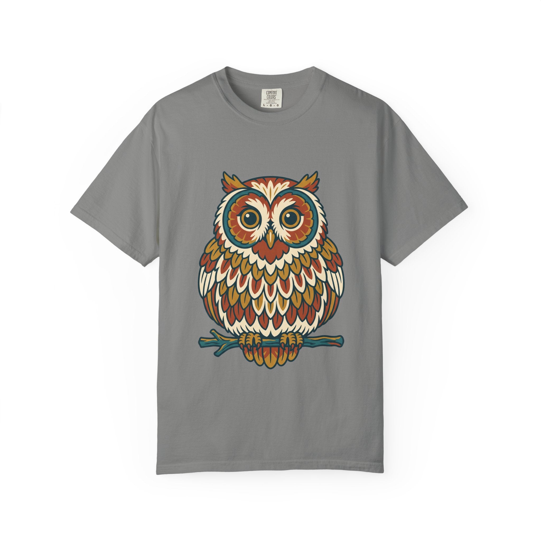 Round Owl Tee
