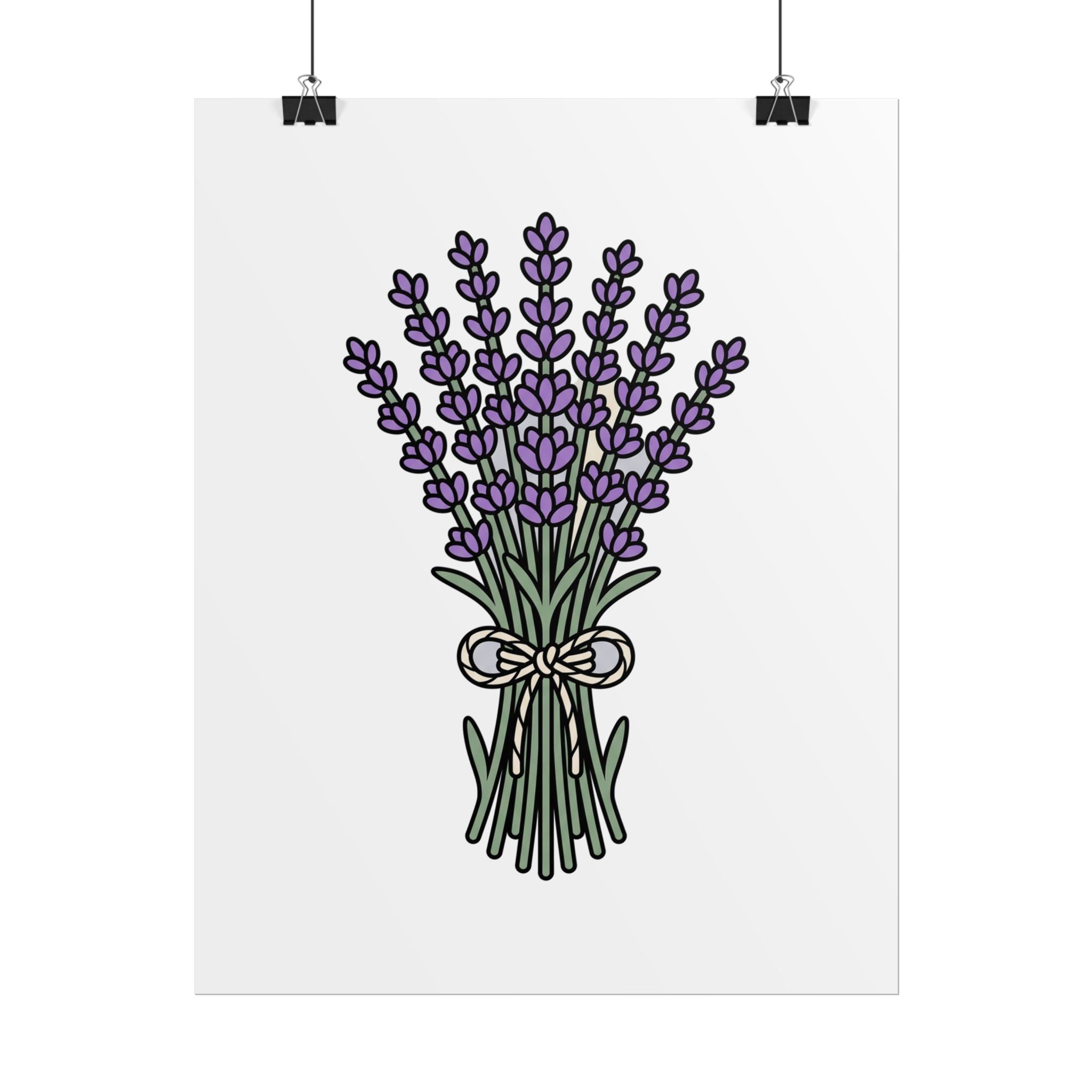 Lavender Bunch Poster