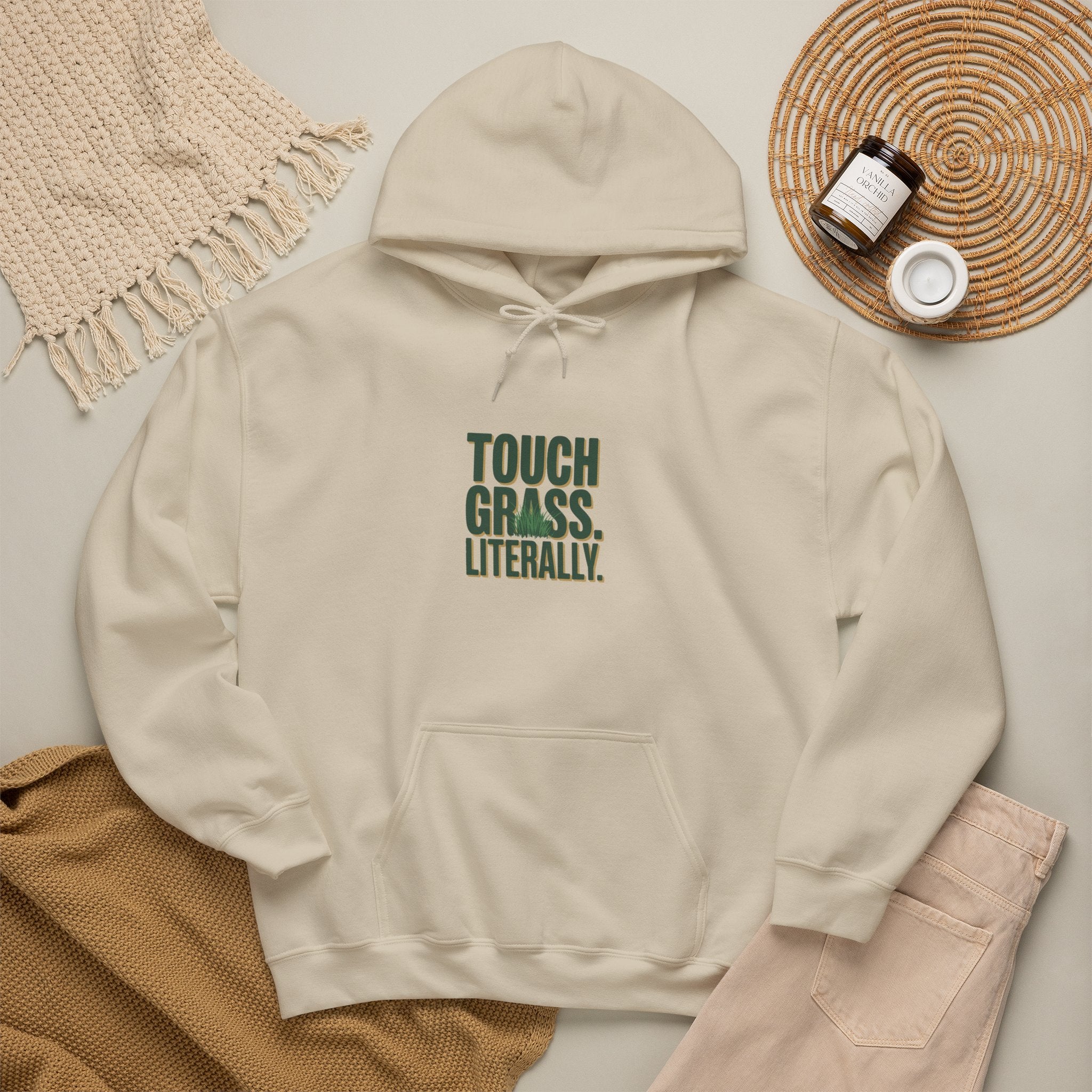 Touch Grass. Literally. Hoodie