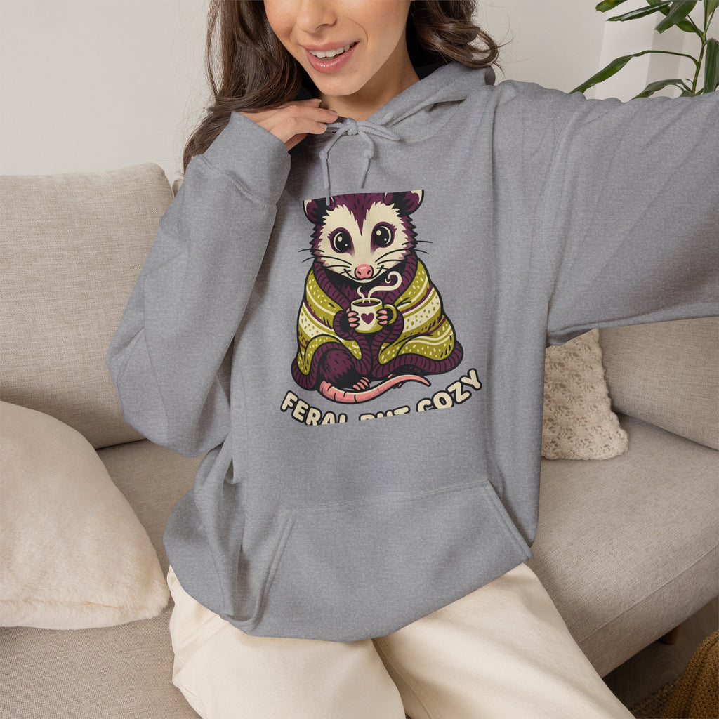 Feral but Cozy Hoodie
