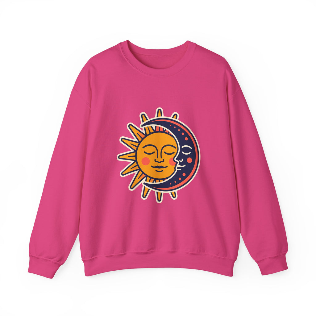 Sun Moon Faces Crewneck