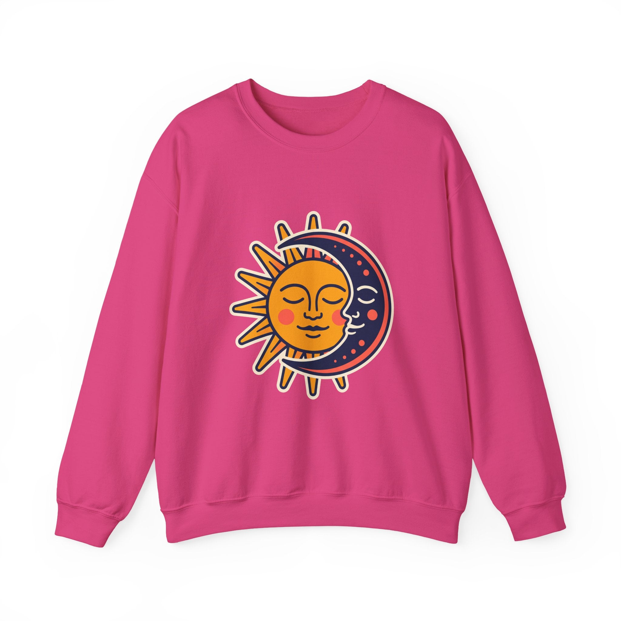 Sun Moon Faces Crewneck