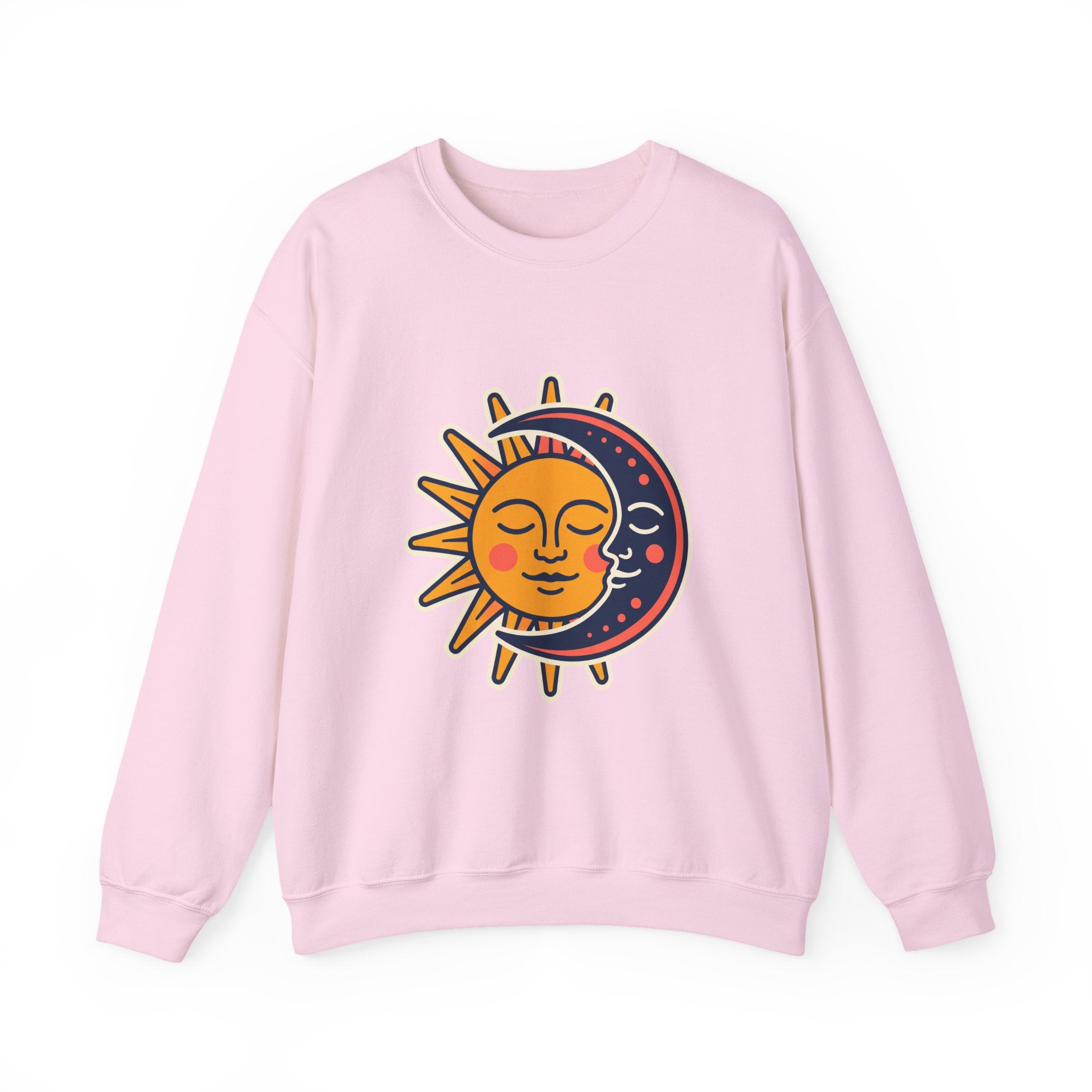 Sun Moon Faces Crewneck