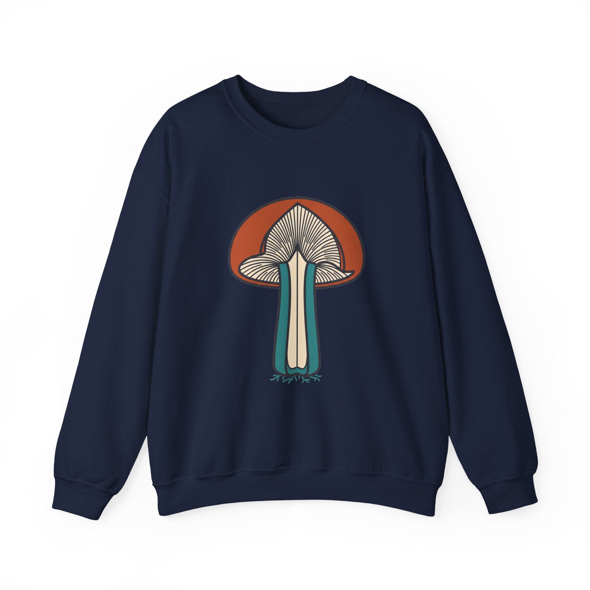 Mushroom Cross Section Crewneck