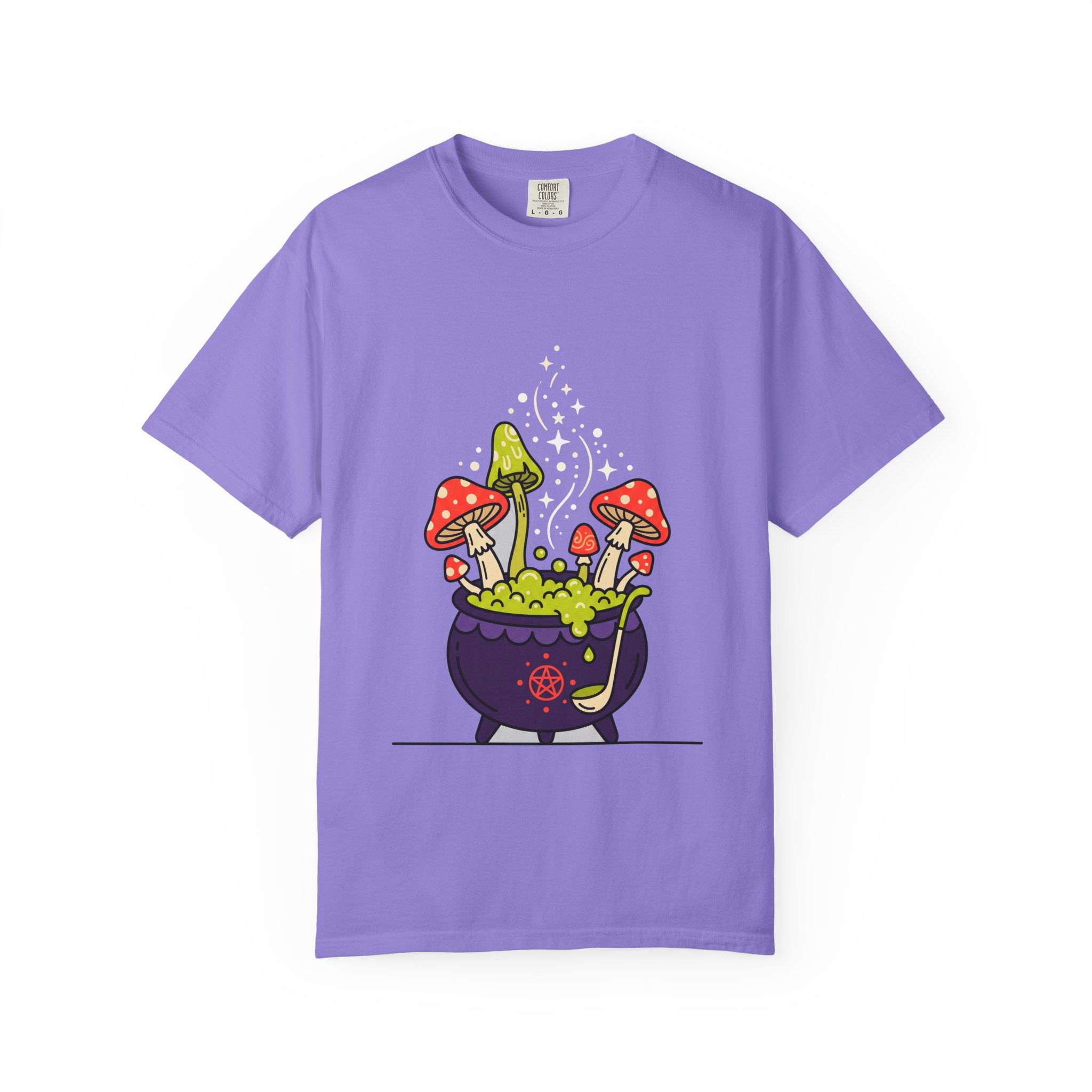 Witchy Mushroom Potion Tee