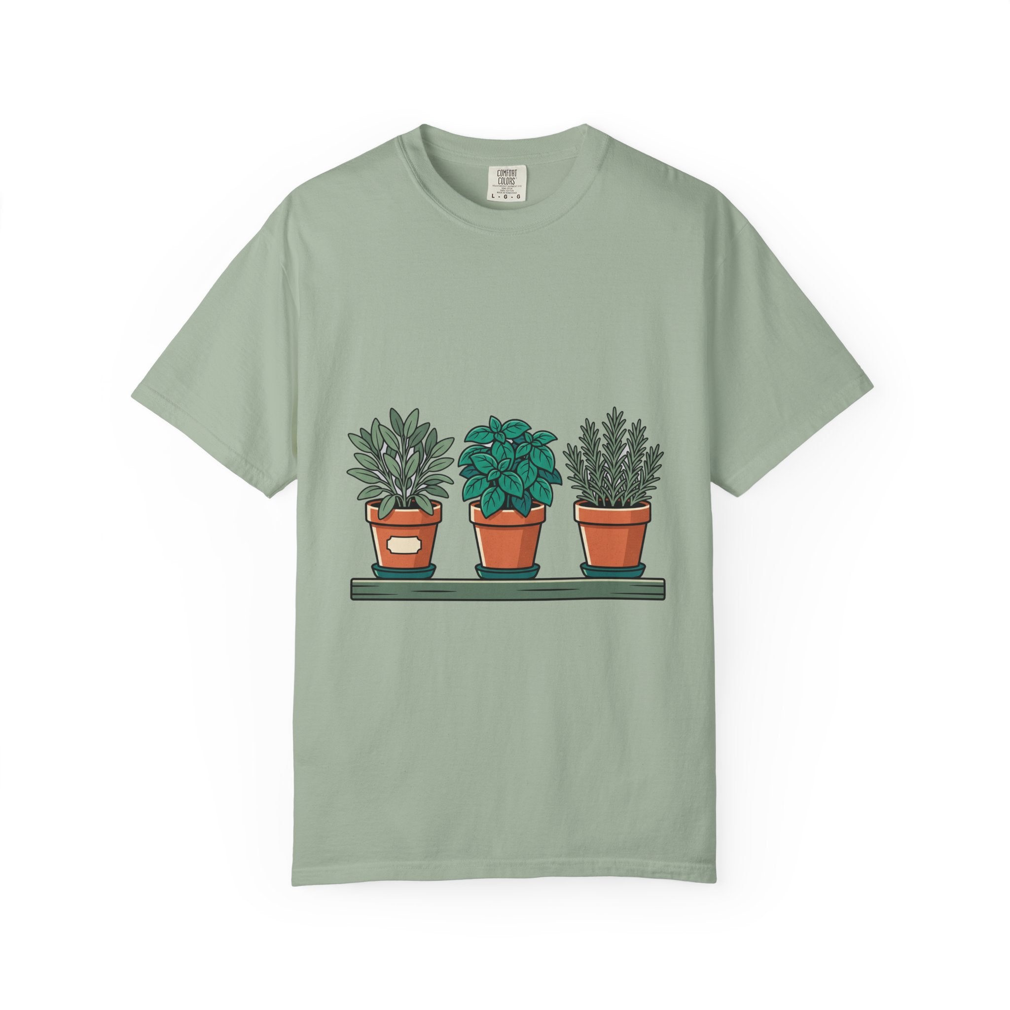 Cottage Window Herbs Tee