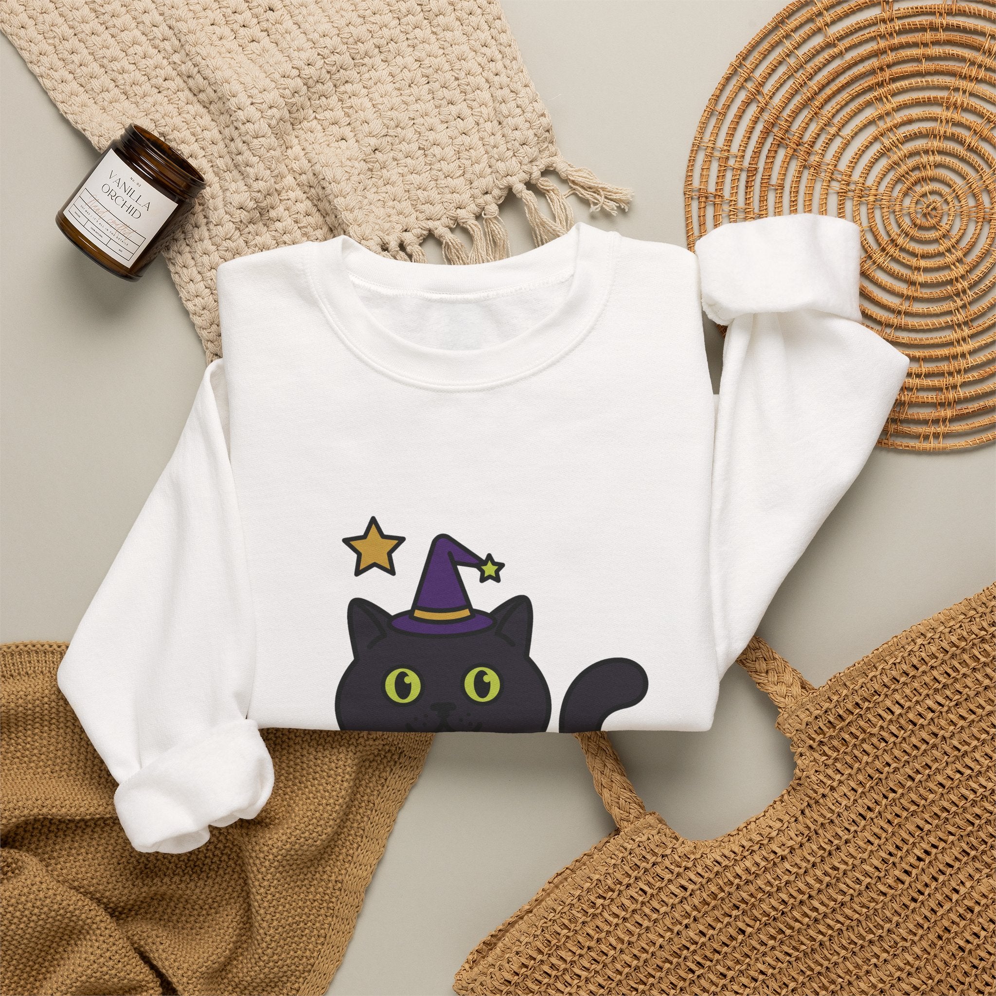 Hedgewitch Cat Crewneck