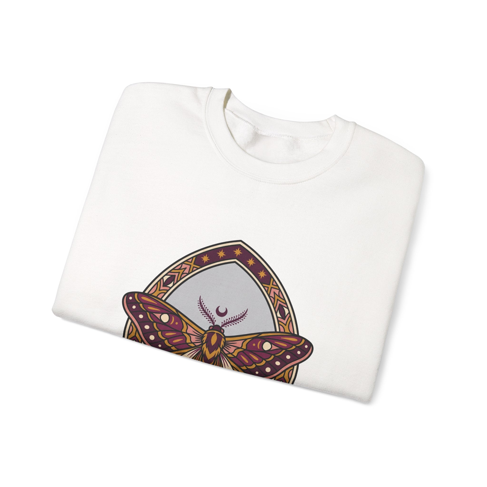 Arched Moth Stars Crewneck
