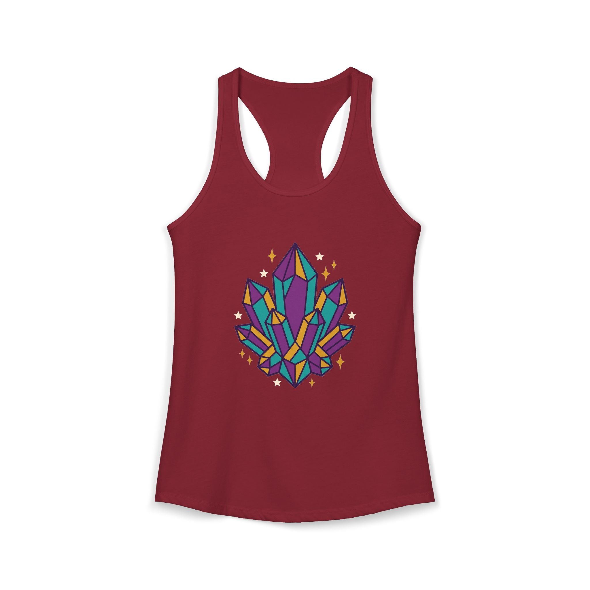 Crystal Cluster Sparkle Tank Top