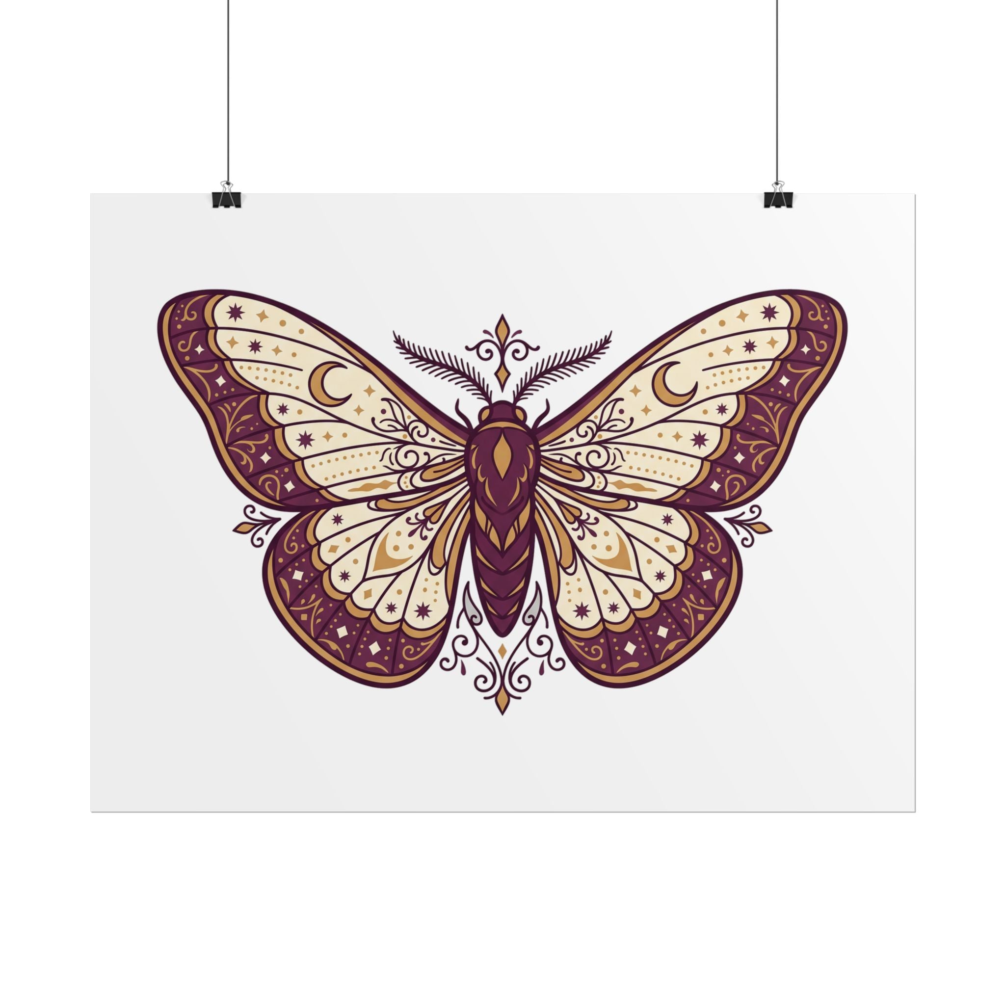 Celestial Moth Poster