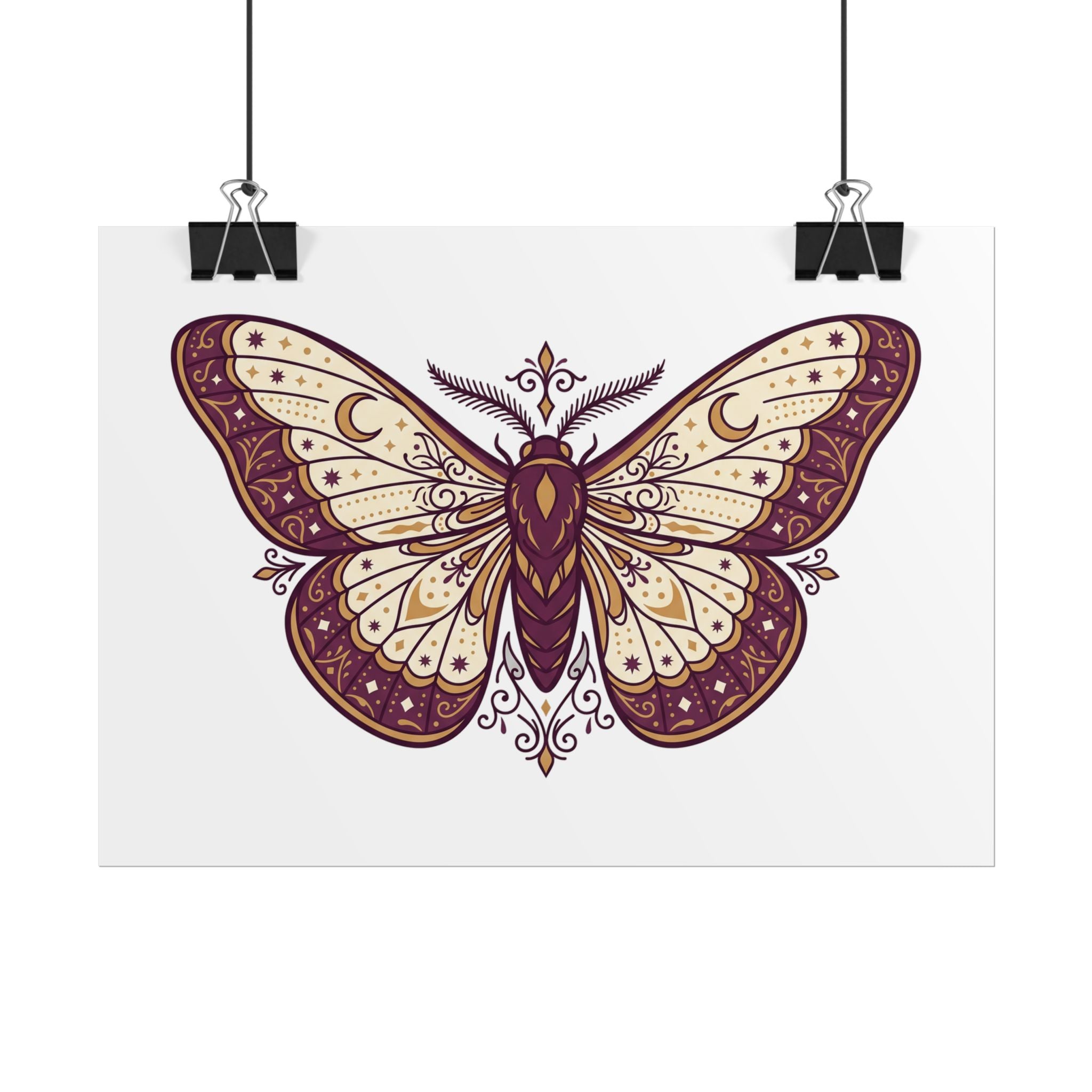 Celestial Moth Poster