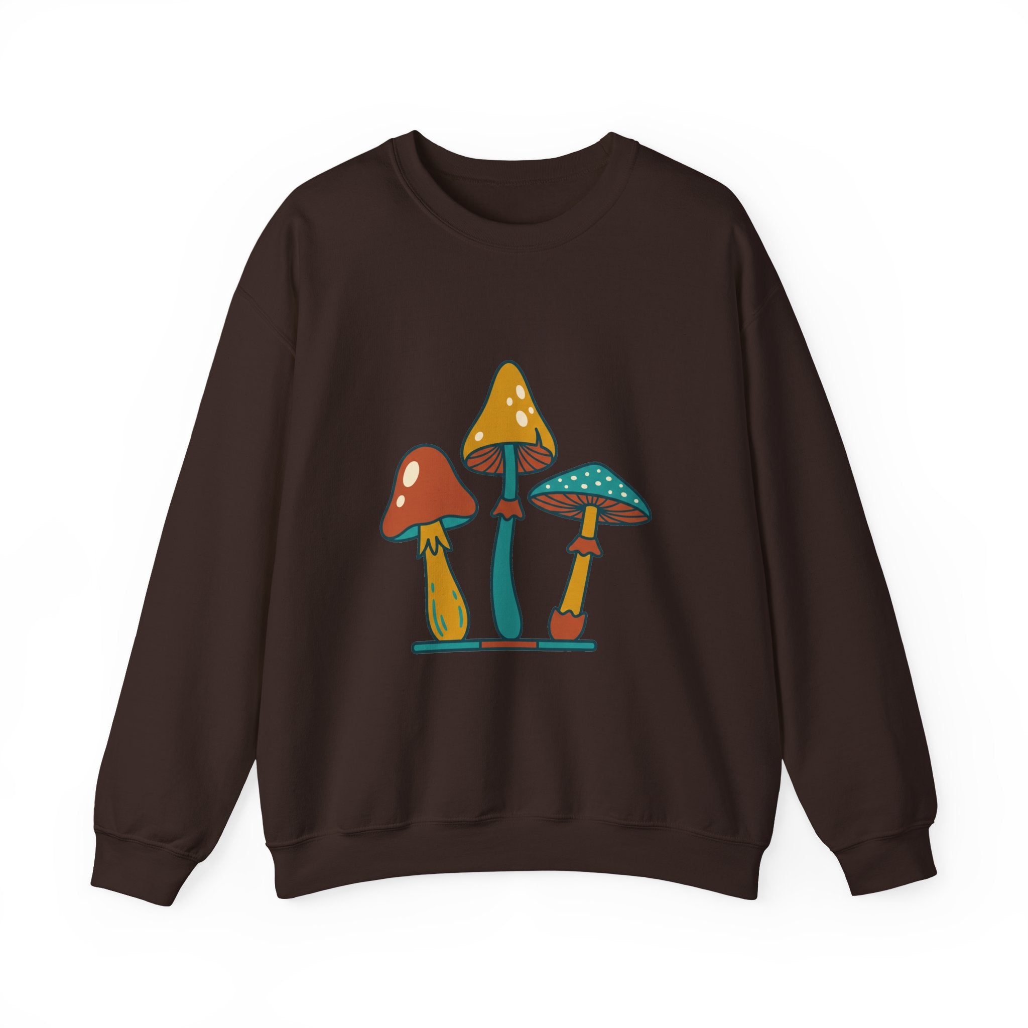 Mushroom Trio Botanical Crewneck