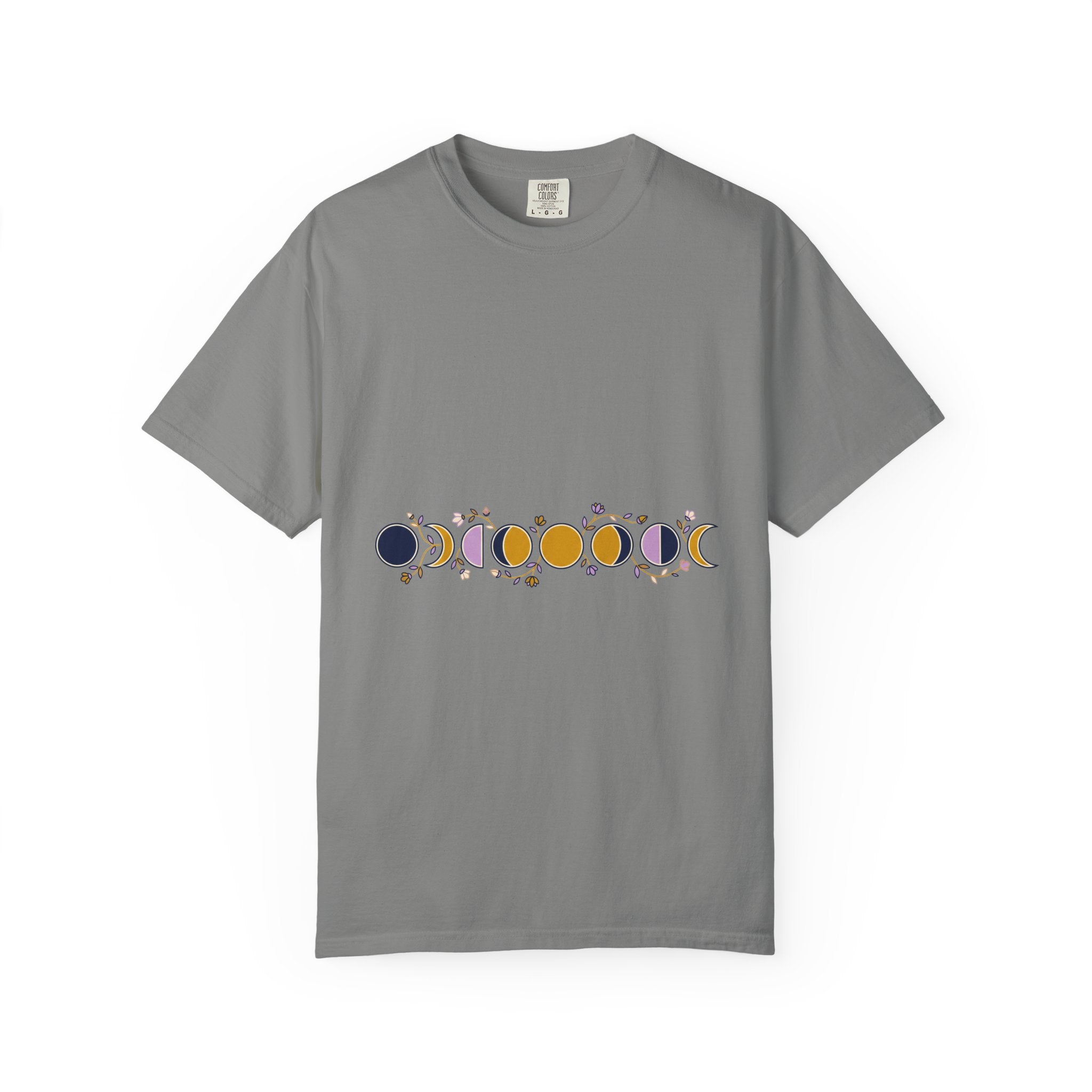 Moon Phases Botanical Tee