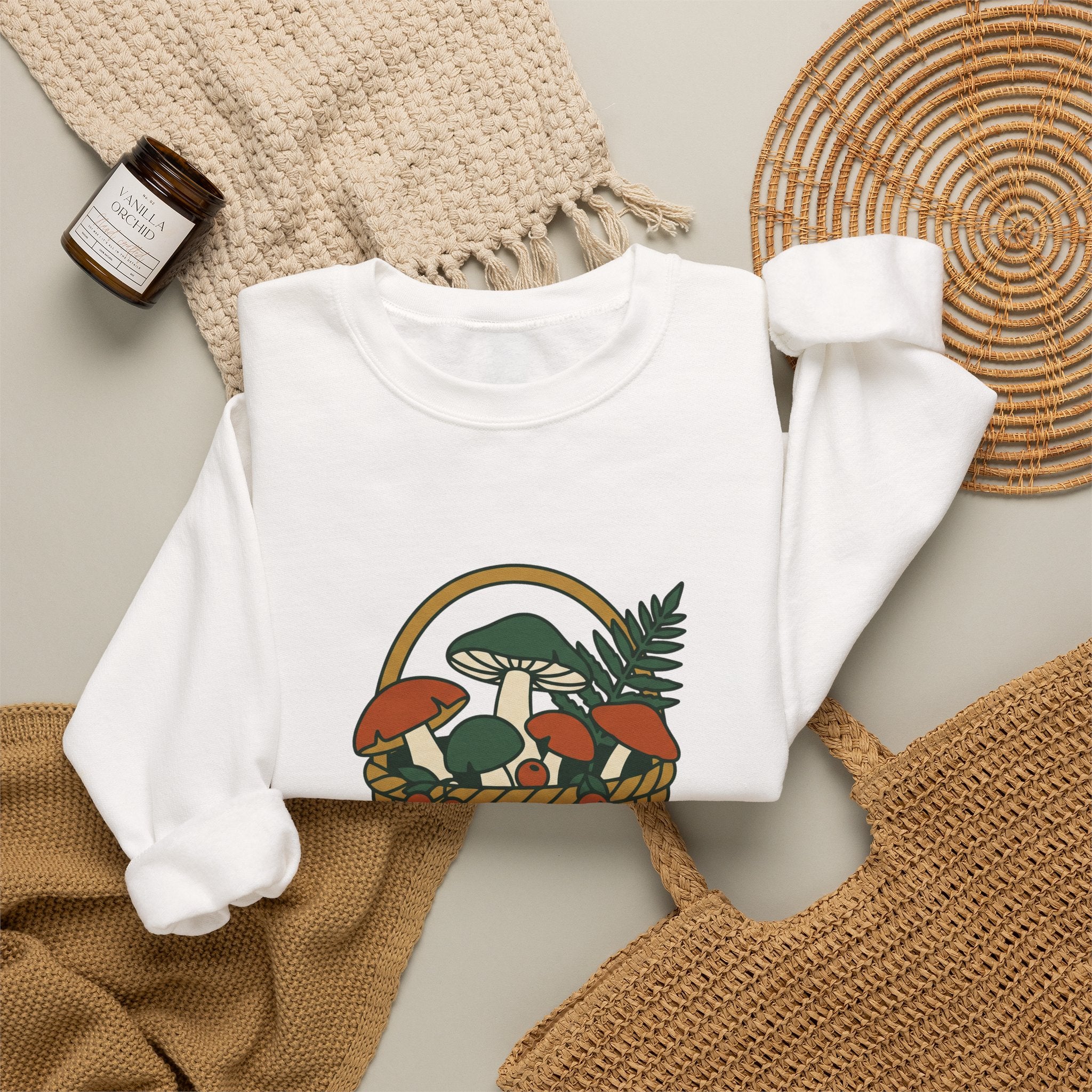 Gone Foraging, Back by Dusk Crewneck
