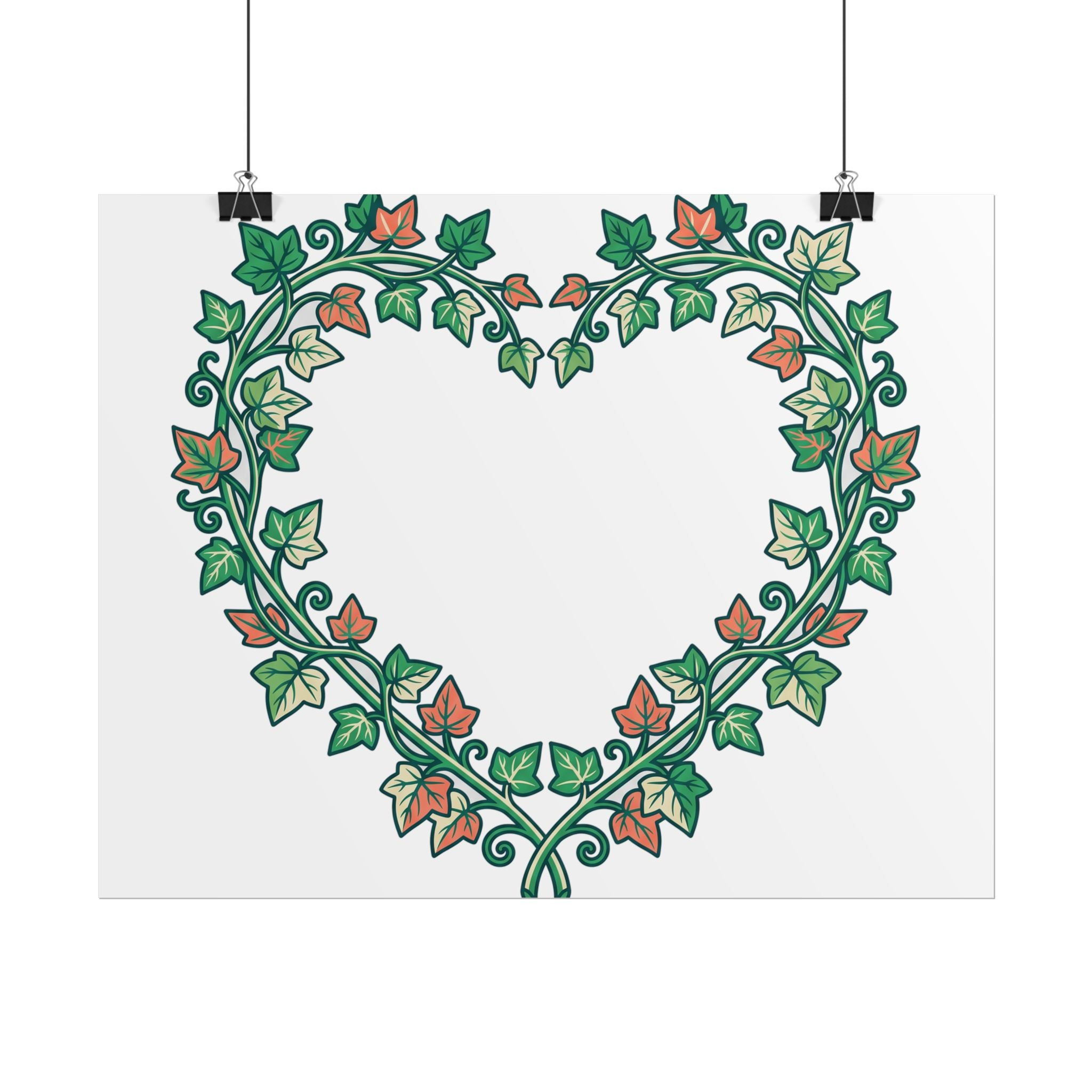 Ivy Heart Poster