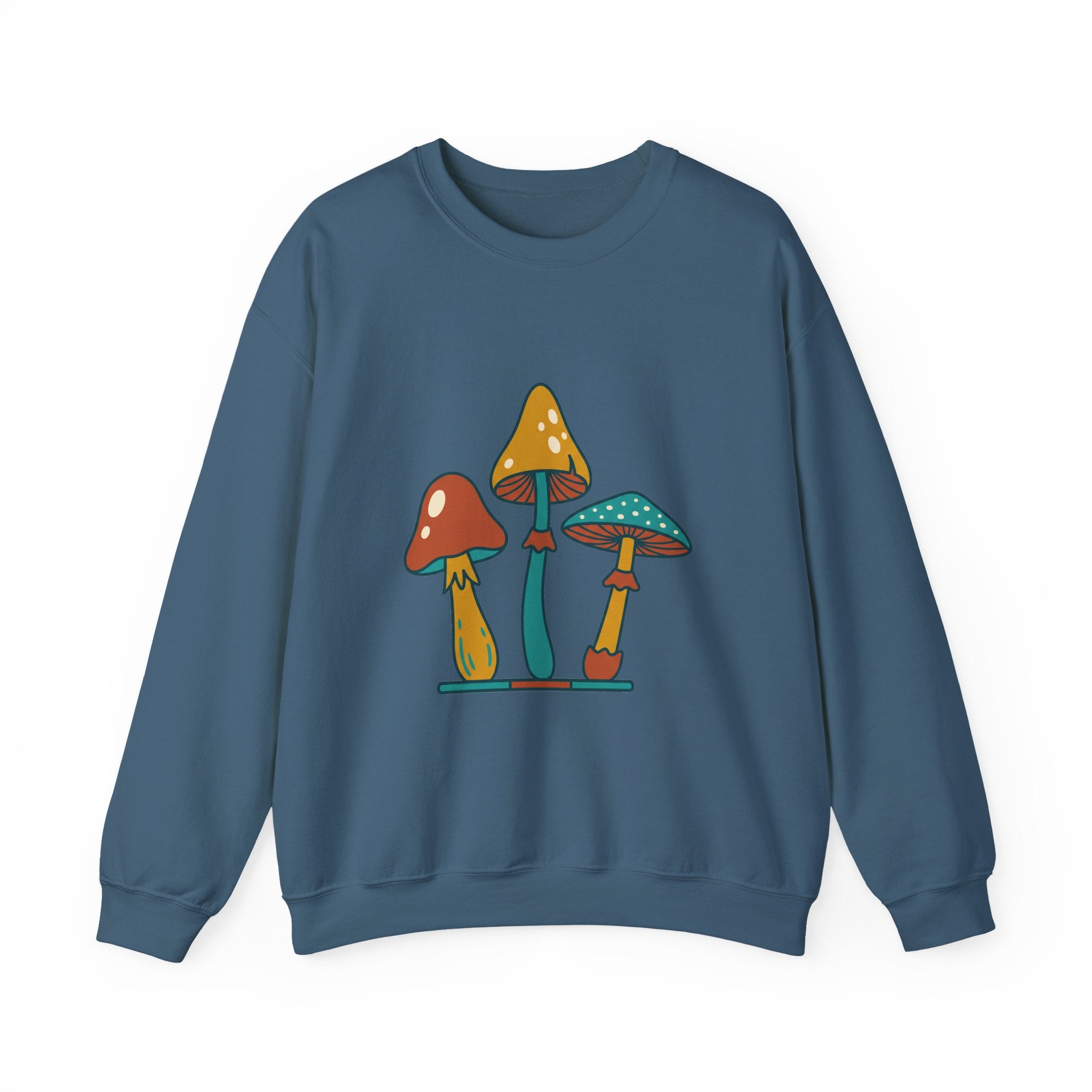 Mushroom Trio Botanical Crewneck