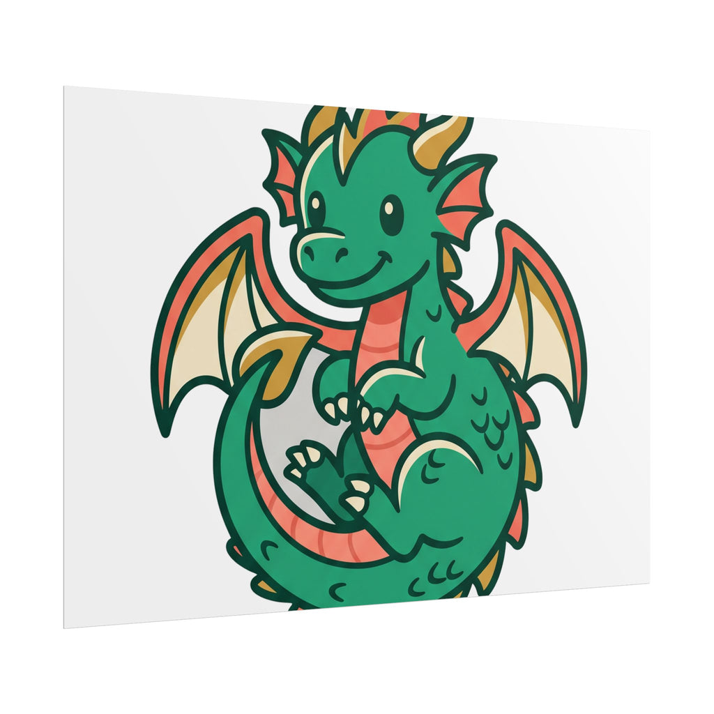 Tiny Leaf Dragon Poster