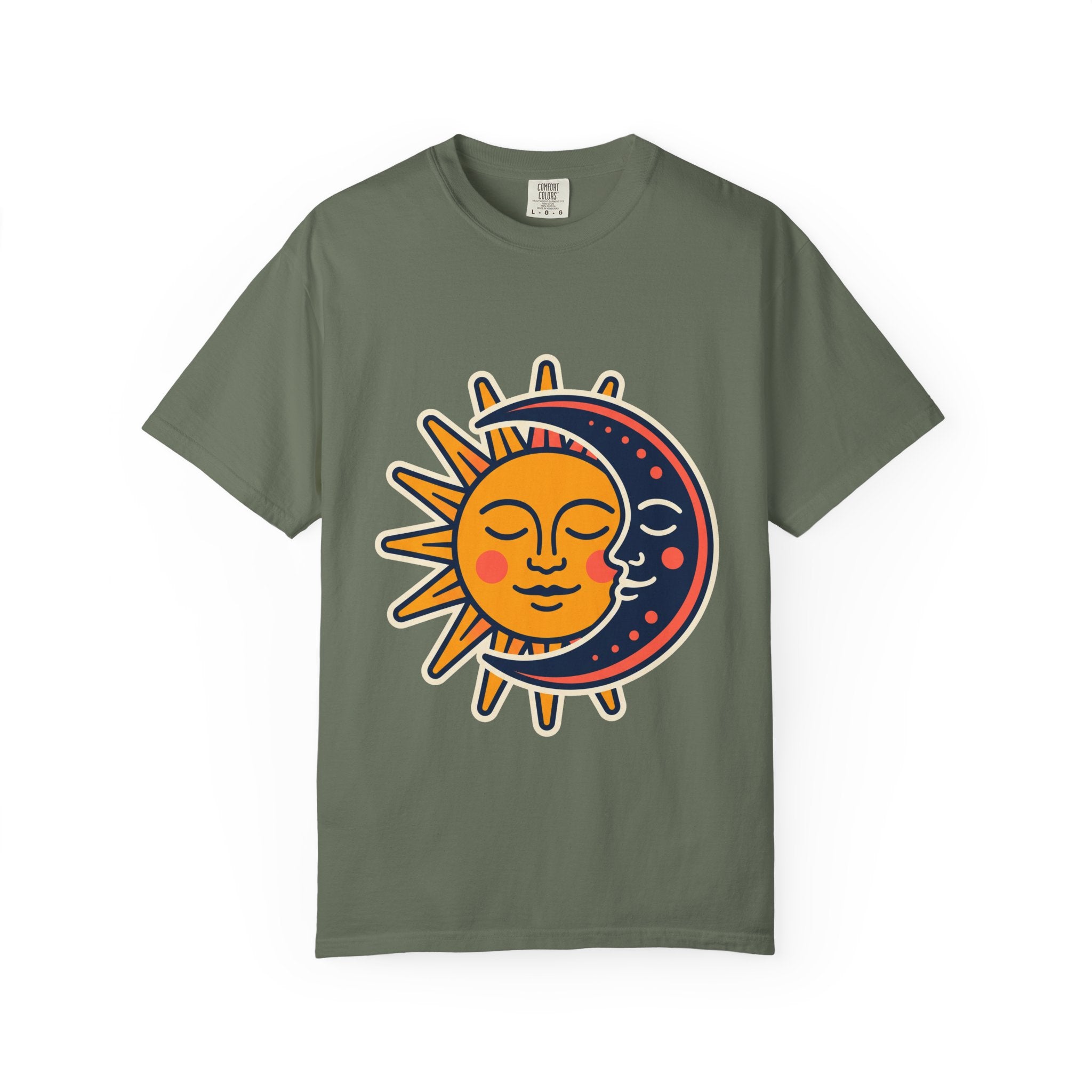 Sun Moon Faces Tee