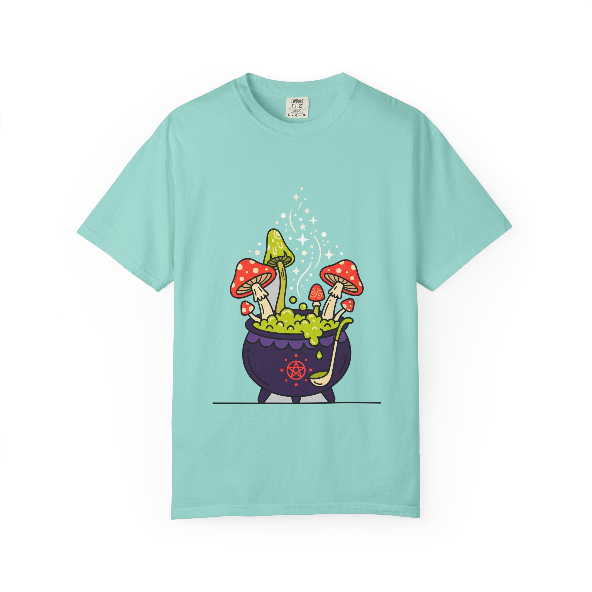 Witchy Mushroom Potion Tee