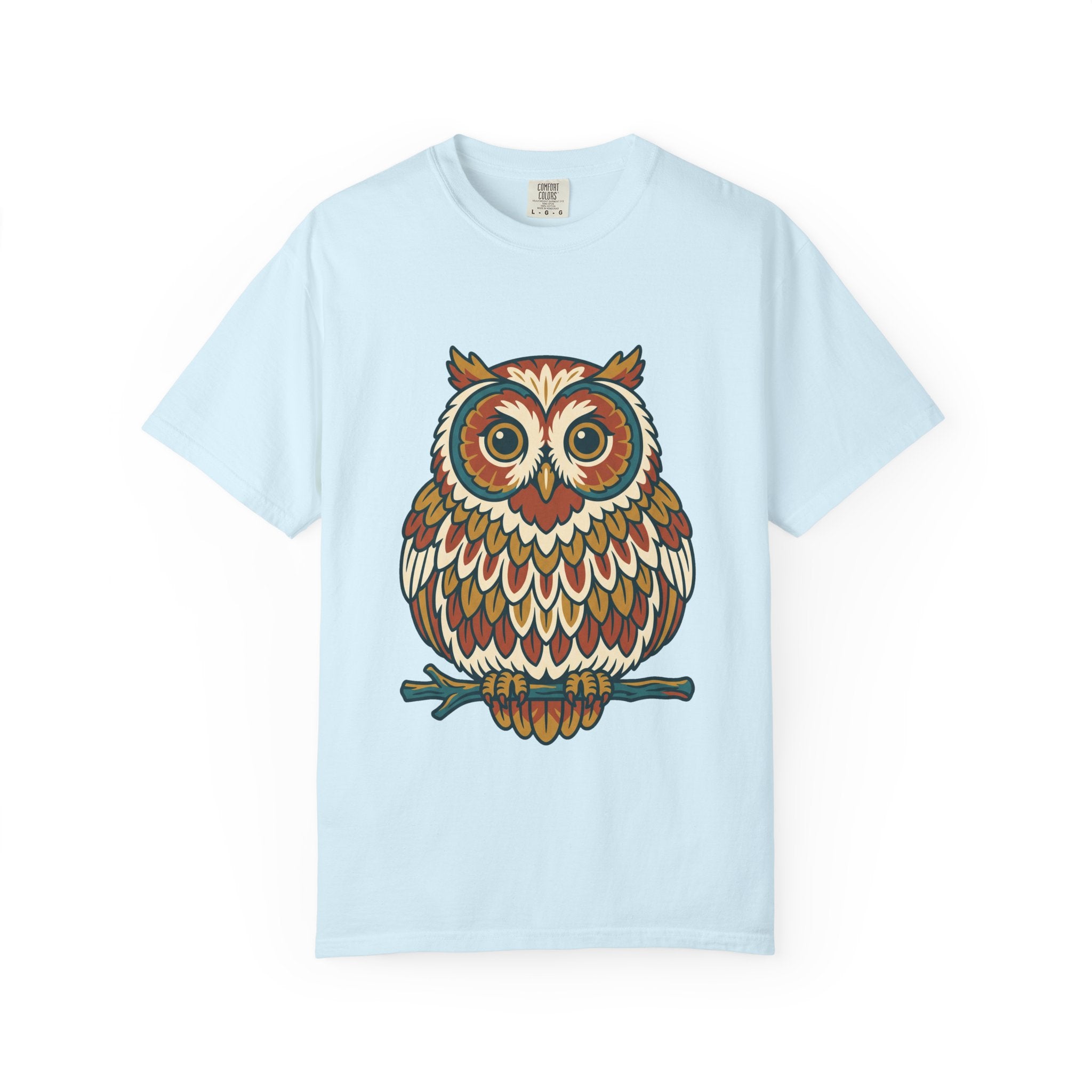Round Owl Tee