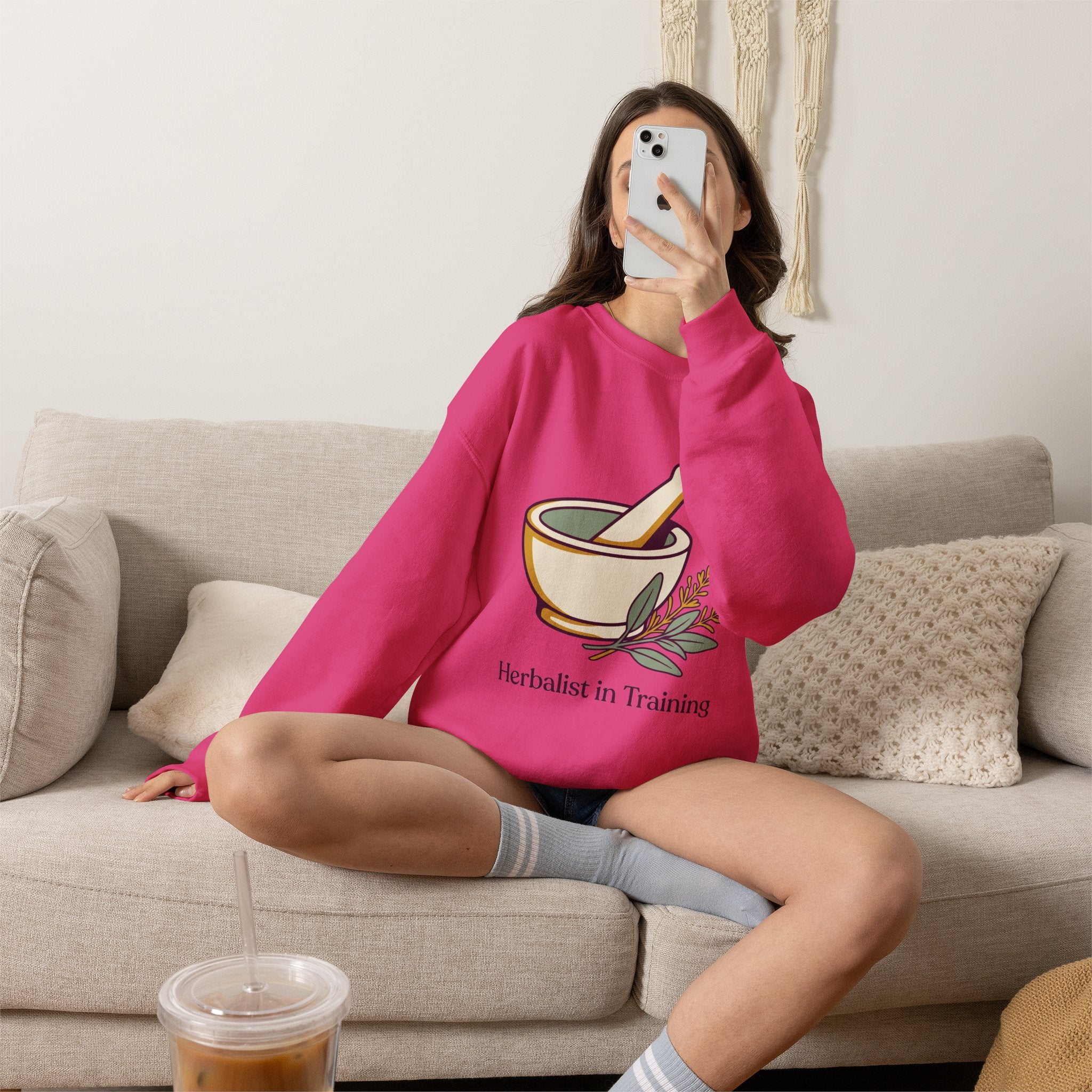 Herbalist in Training Crewneck