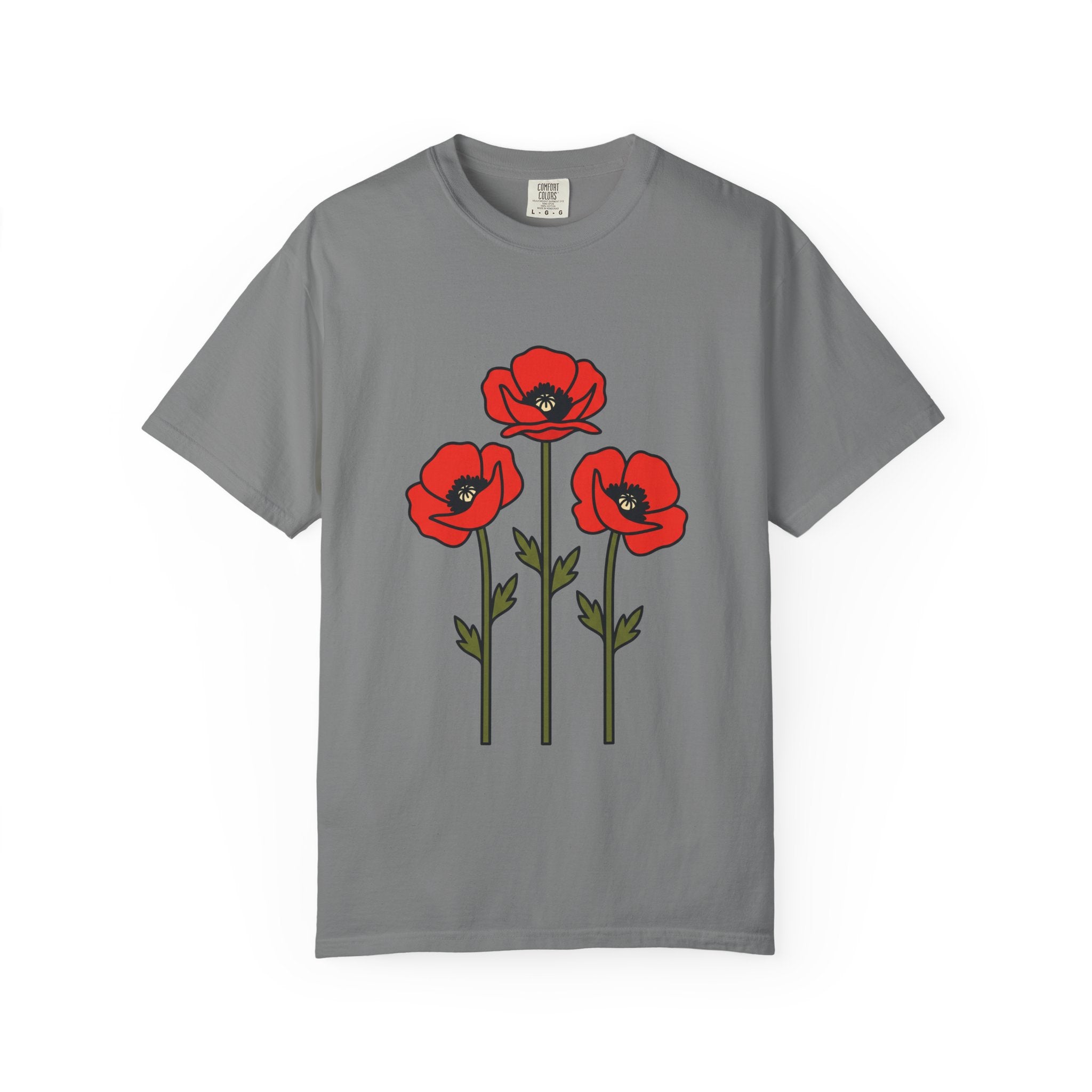 Bold Poppy Trio Tee