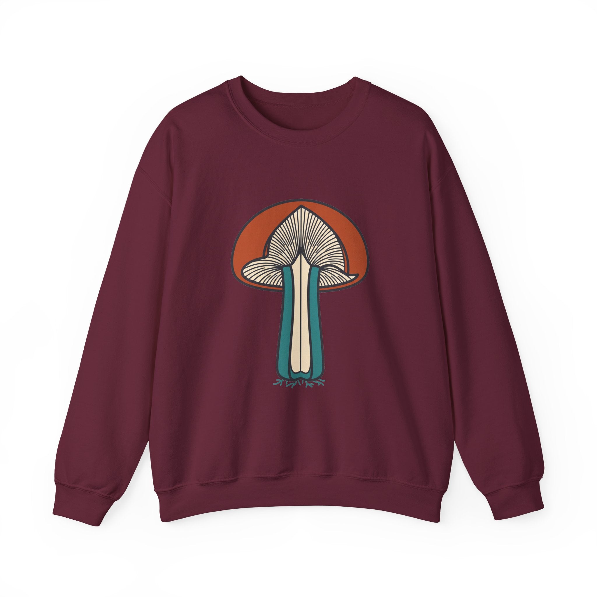 Mushroom Cross Section Crewneck