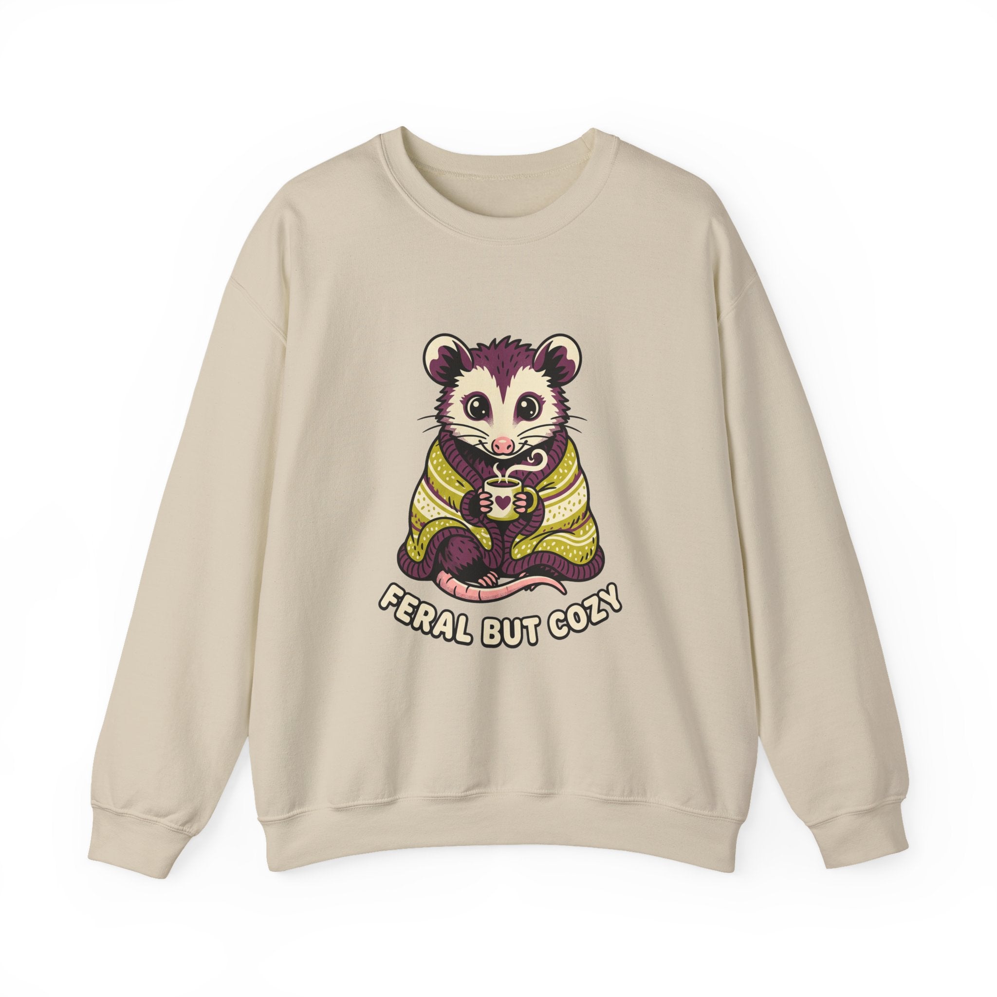 Feral but Cozy Crewneck
