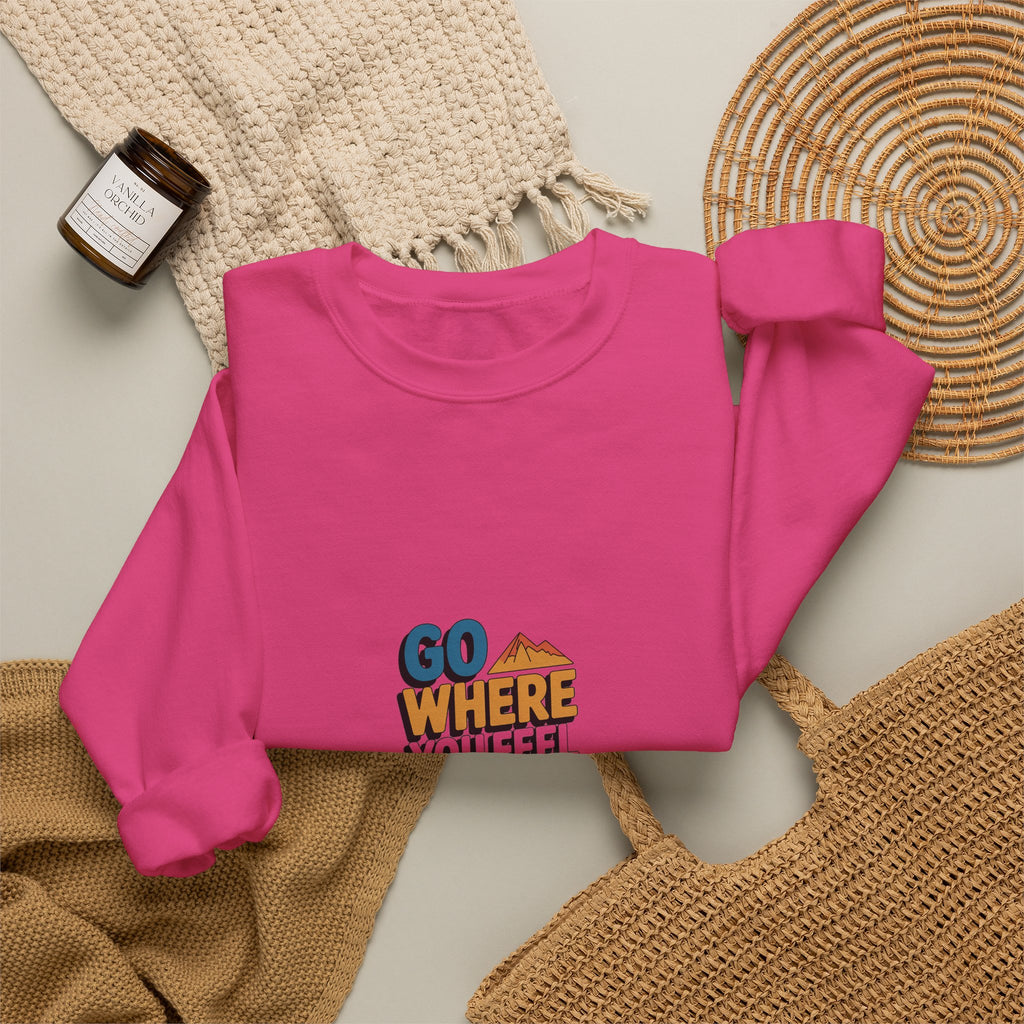 Go Where You Feel Most Alive Crewneck