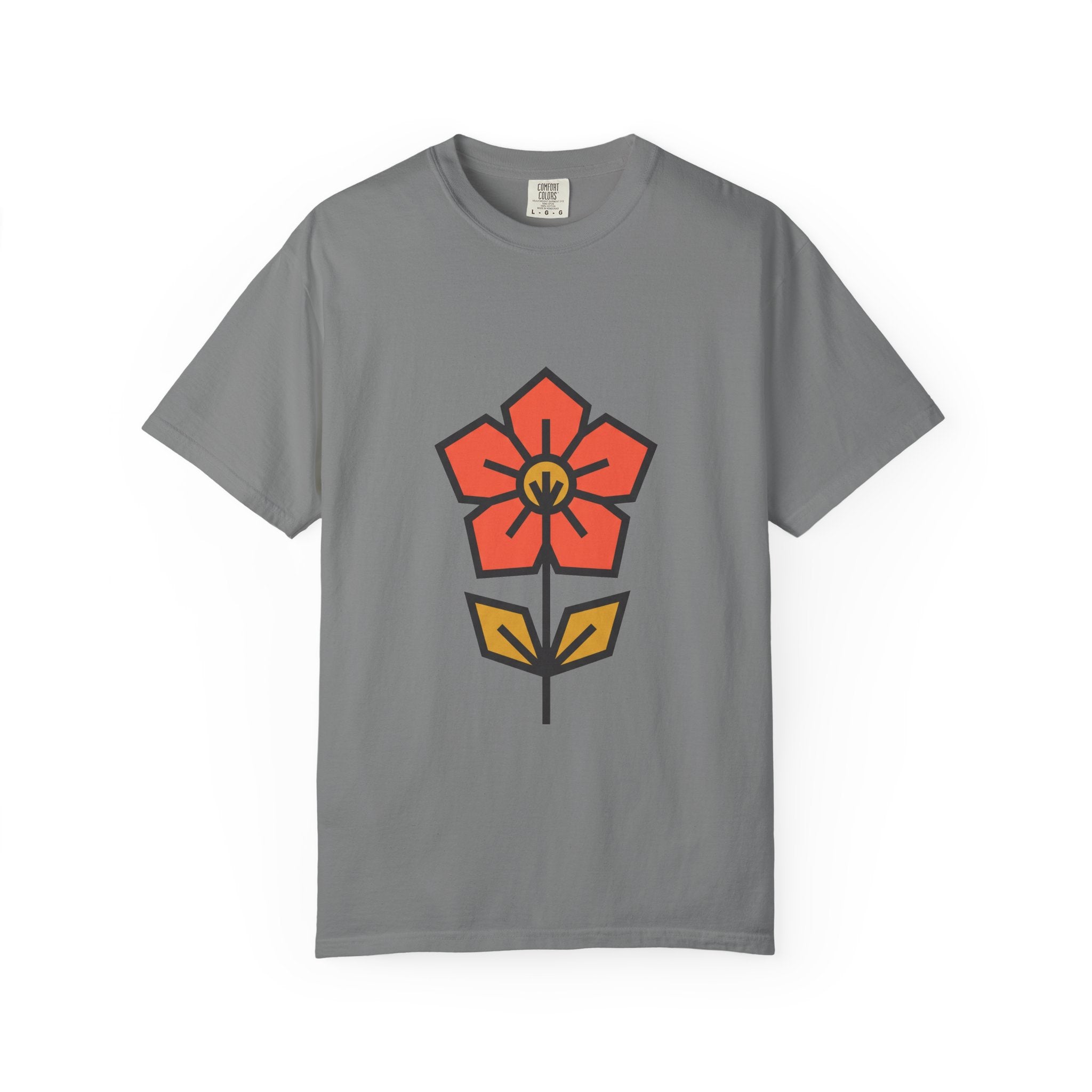 Minimal Wildflower Icon Tee