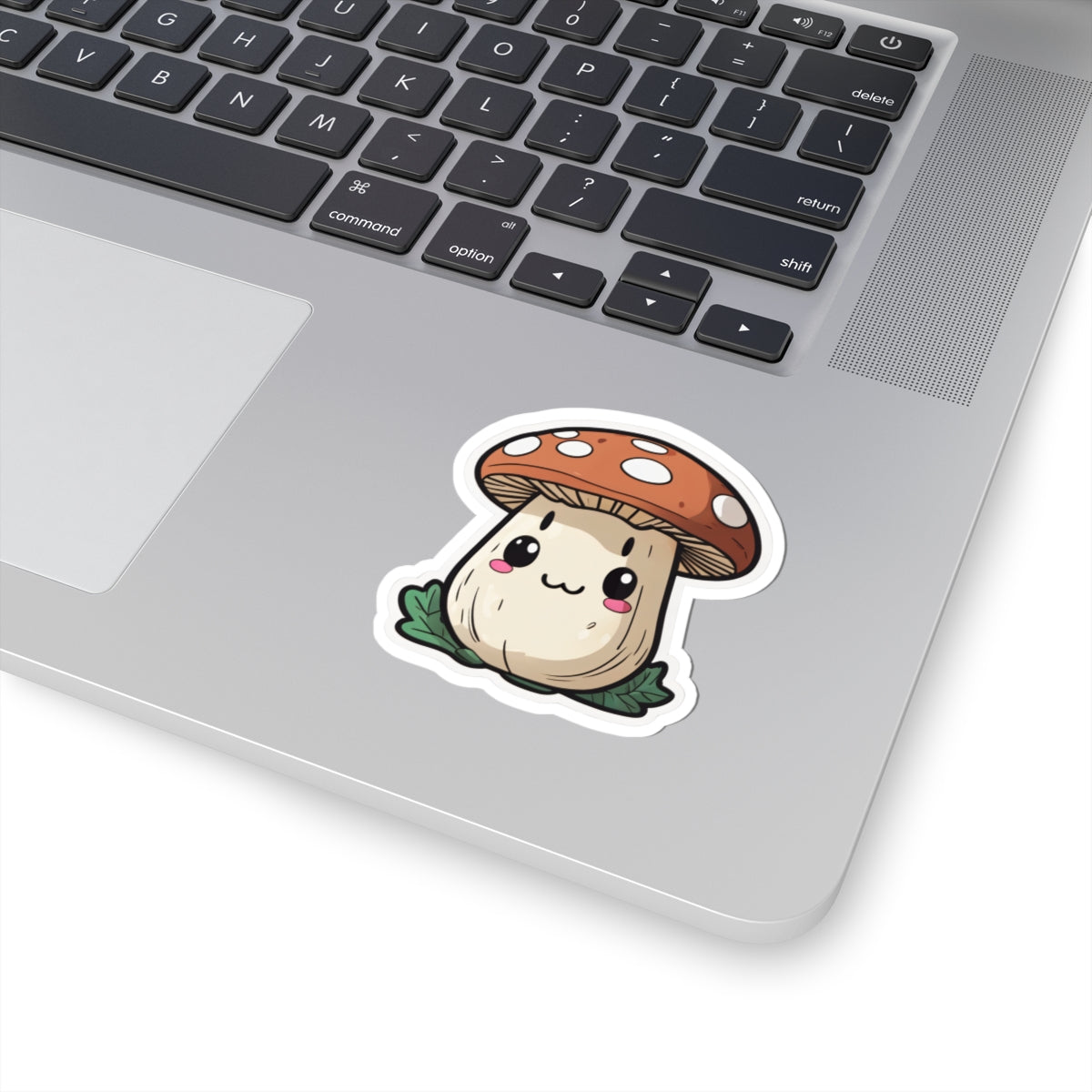Cute Kawaii Mushroom Sticker — Kiss-Cut Vinyl Decal