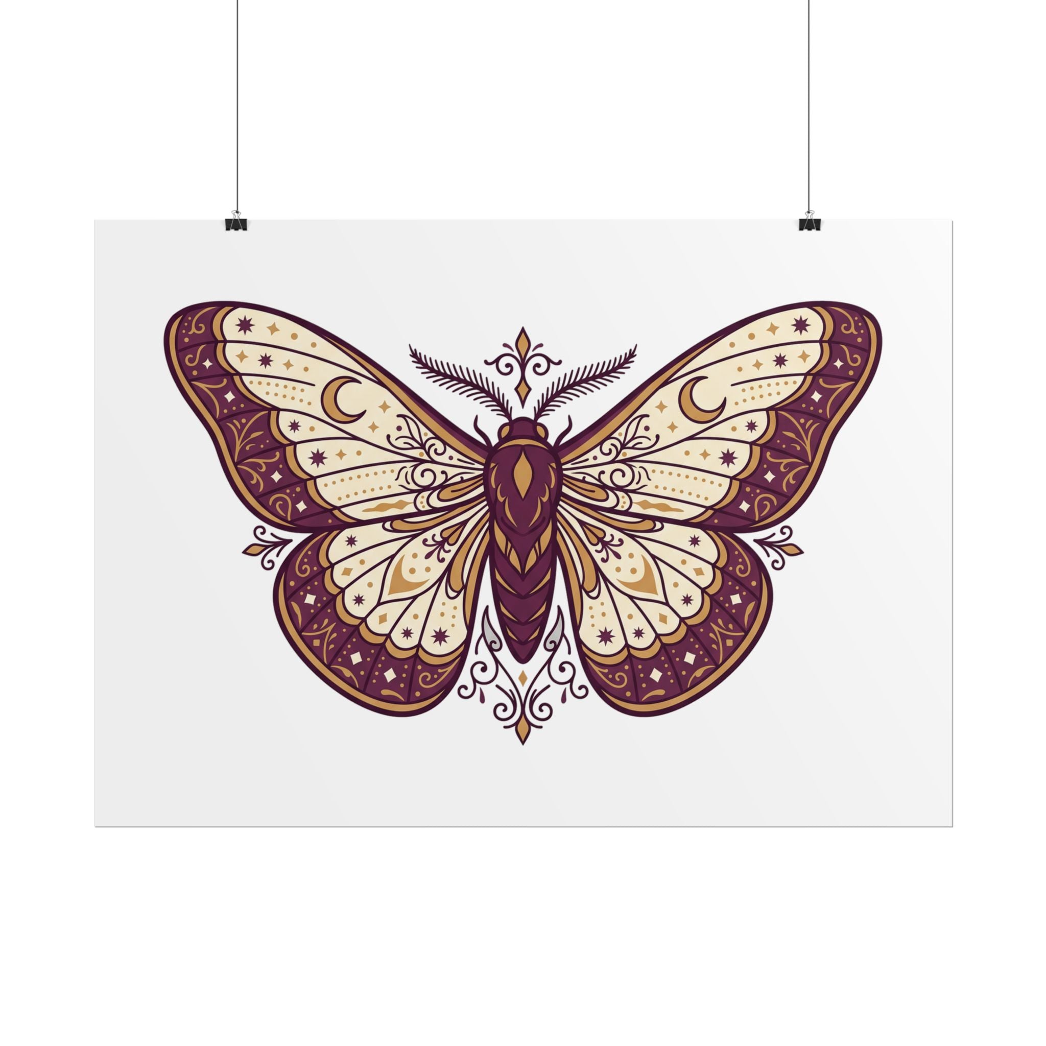 Celestial Moth Poster