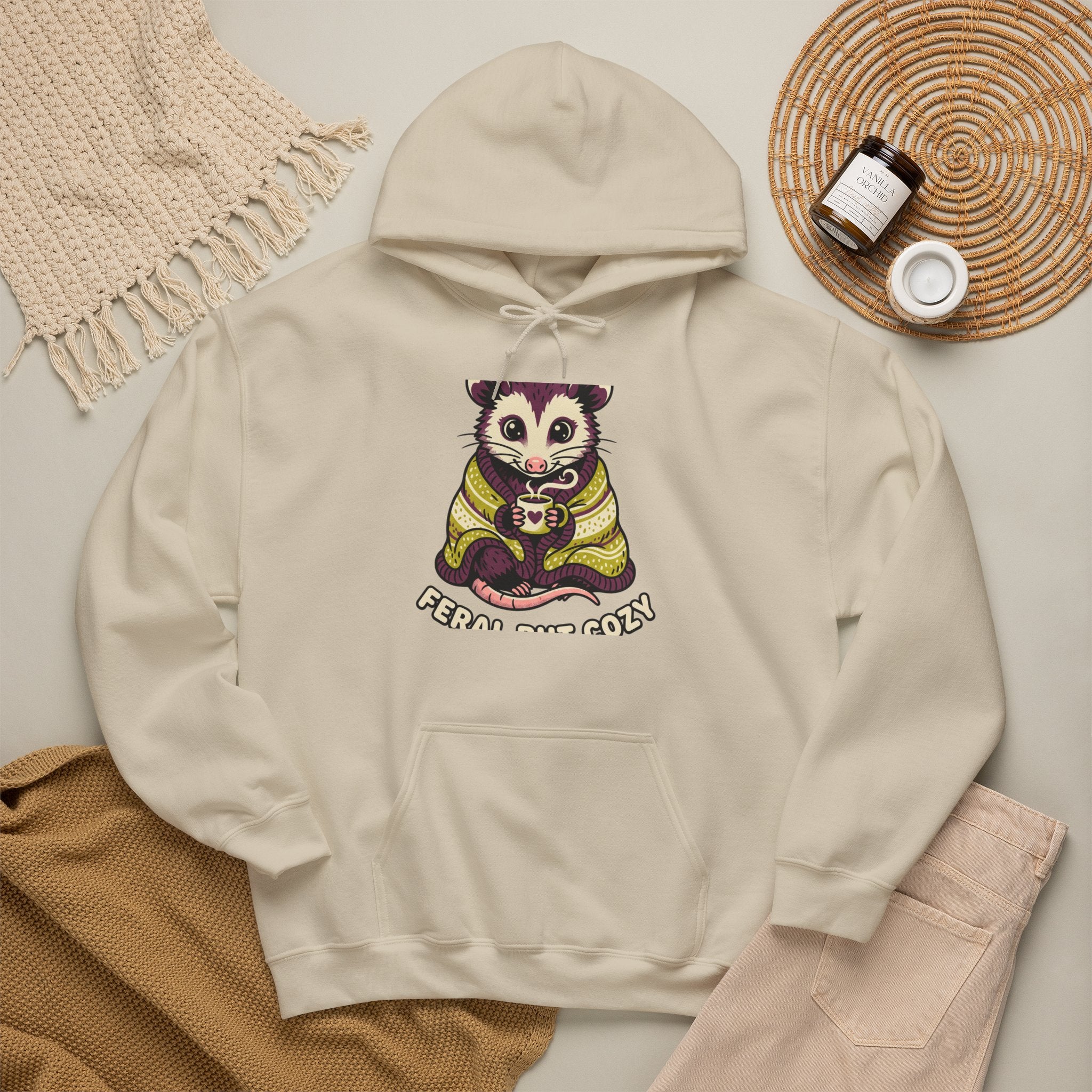 Feral but Cozy Hoodie
