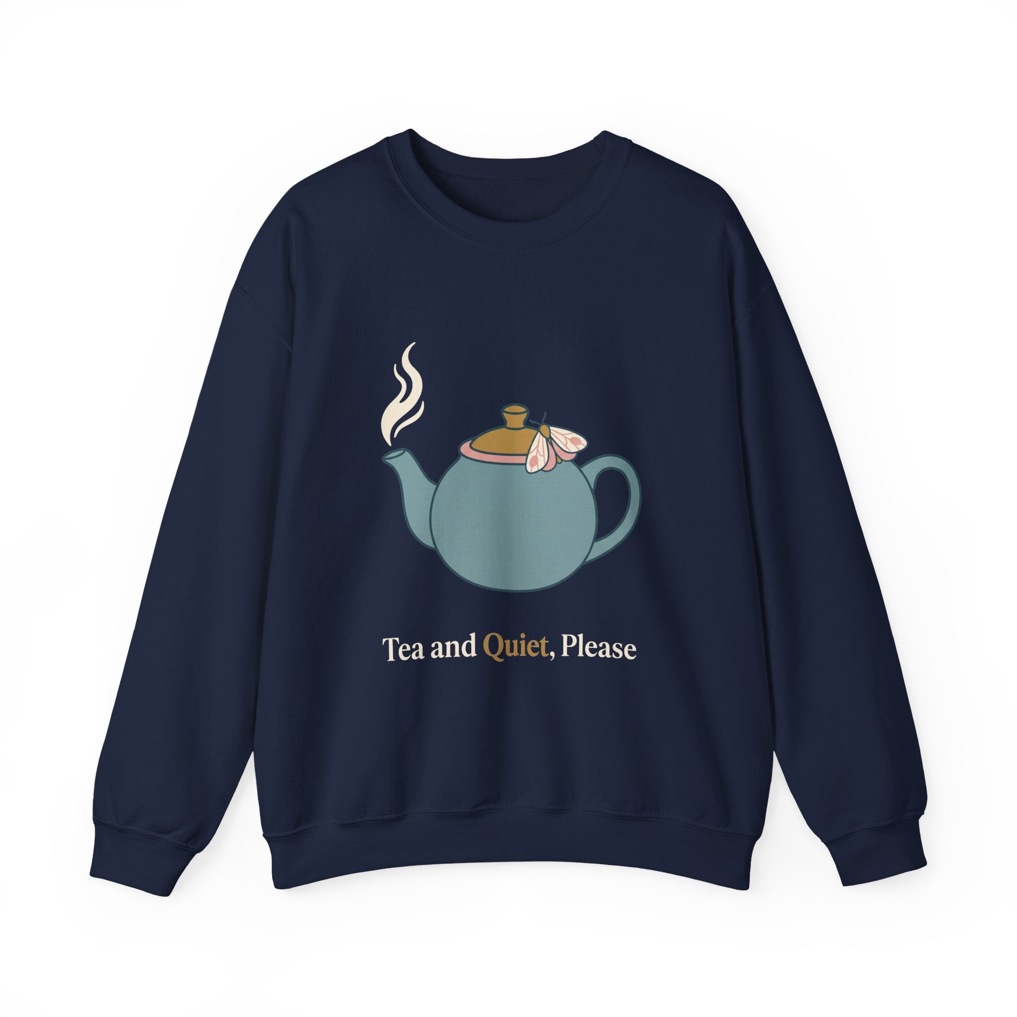 Tea and Quiet, Please Crewneck