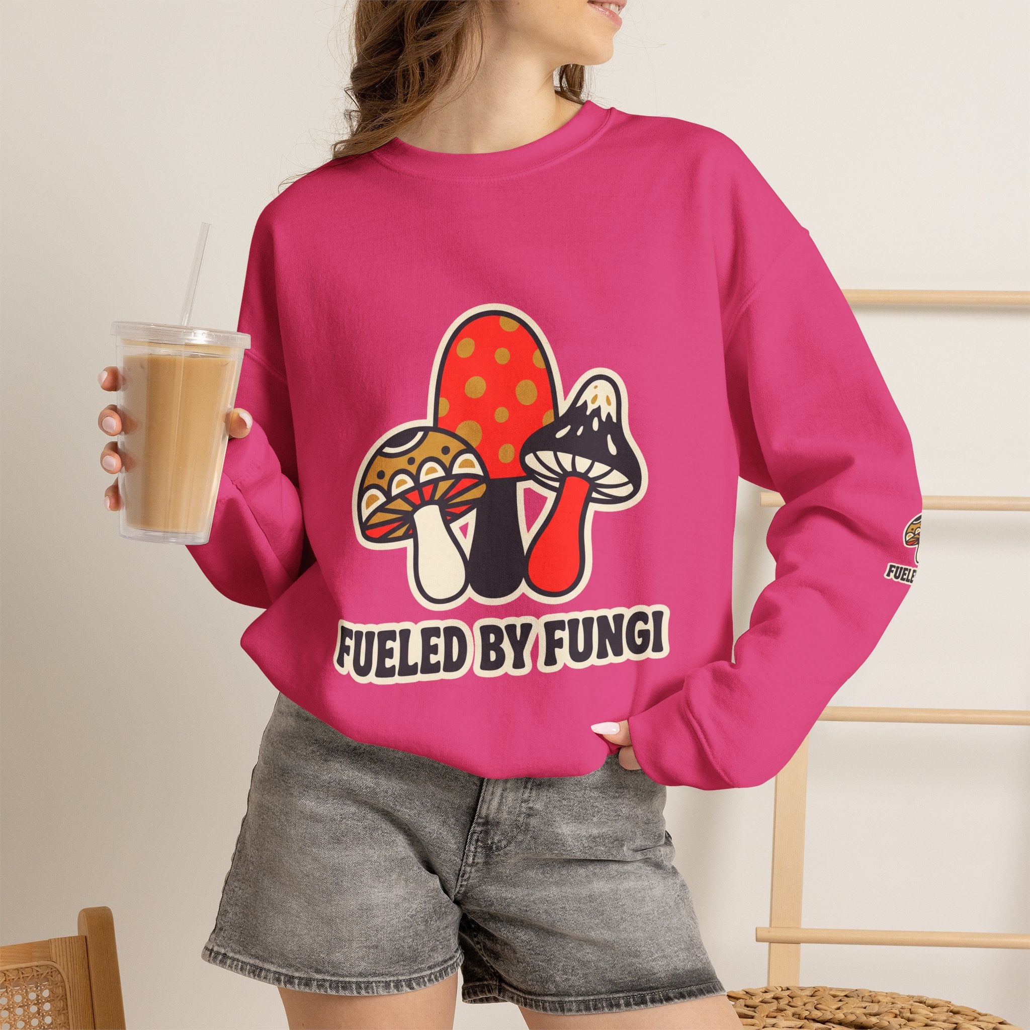 Fueled by Fungi Crewneck