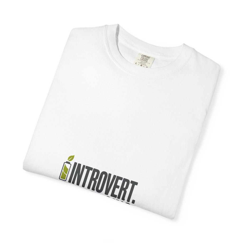 Introvert. Recharging. Tee