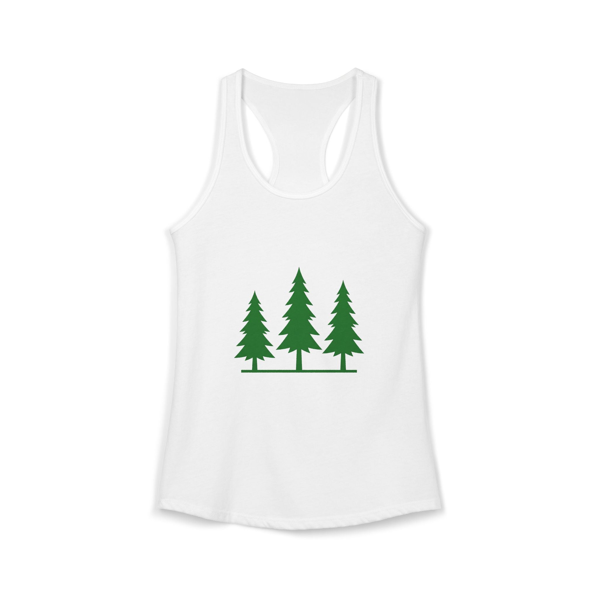 Pine Trio Silhouette Tank Top