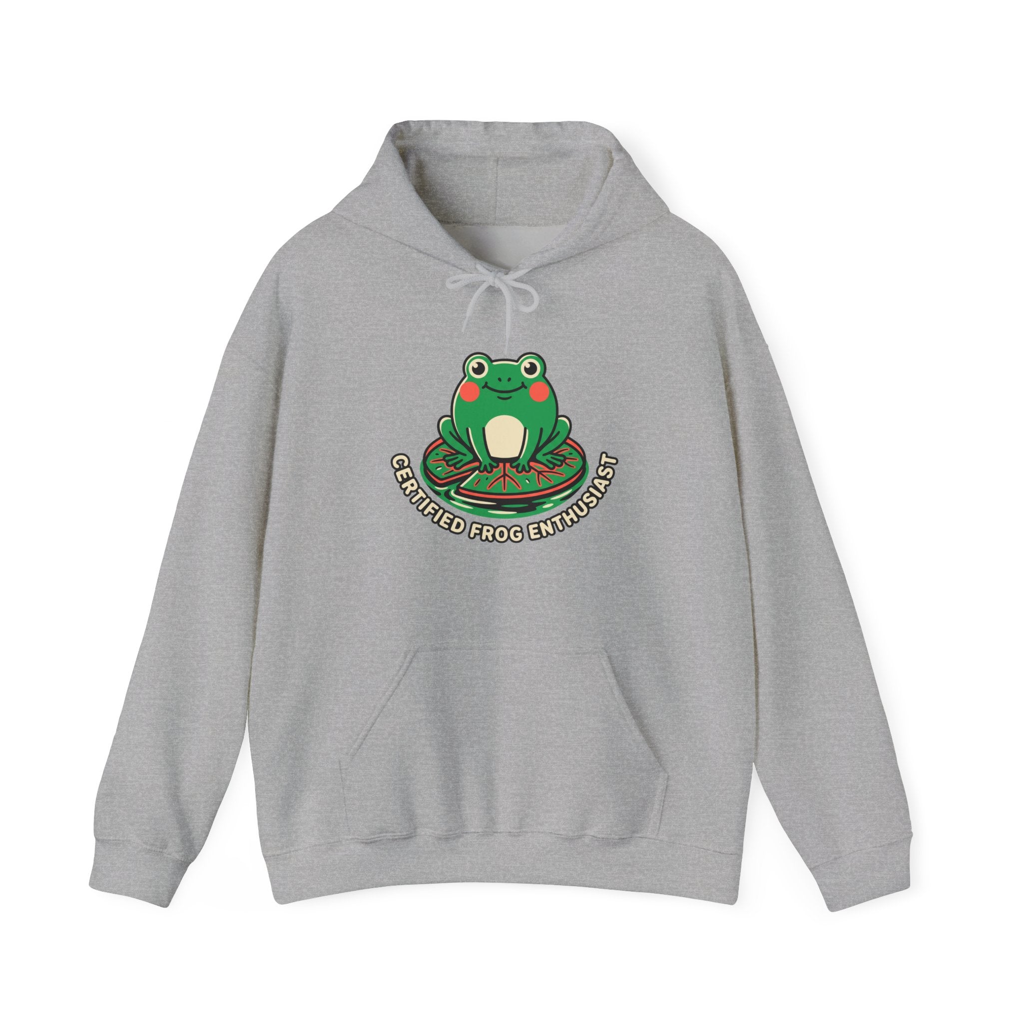 Certified Frog Enthusiast Hoodie