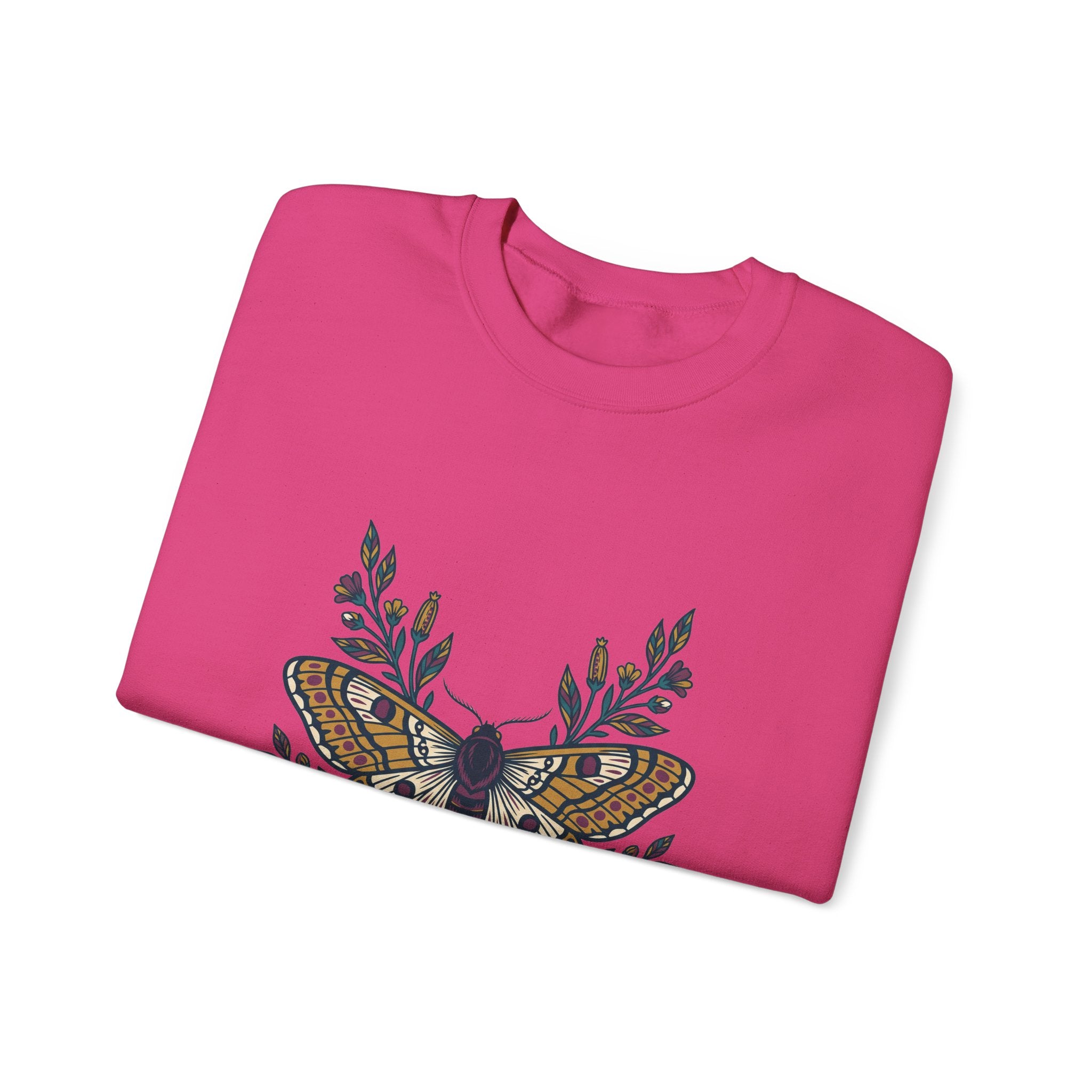 Botanical Moth and Flora Crewneck