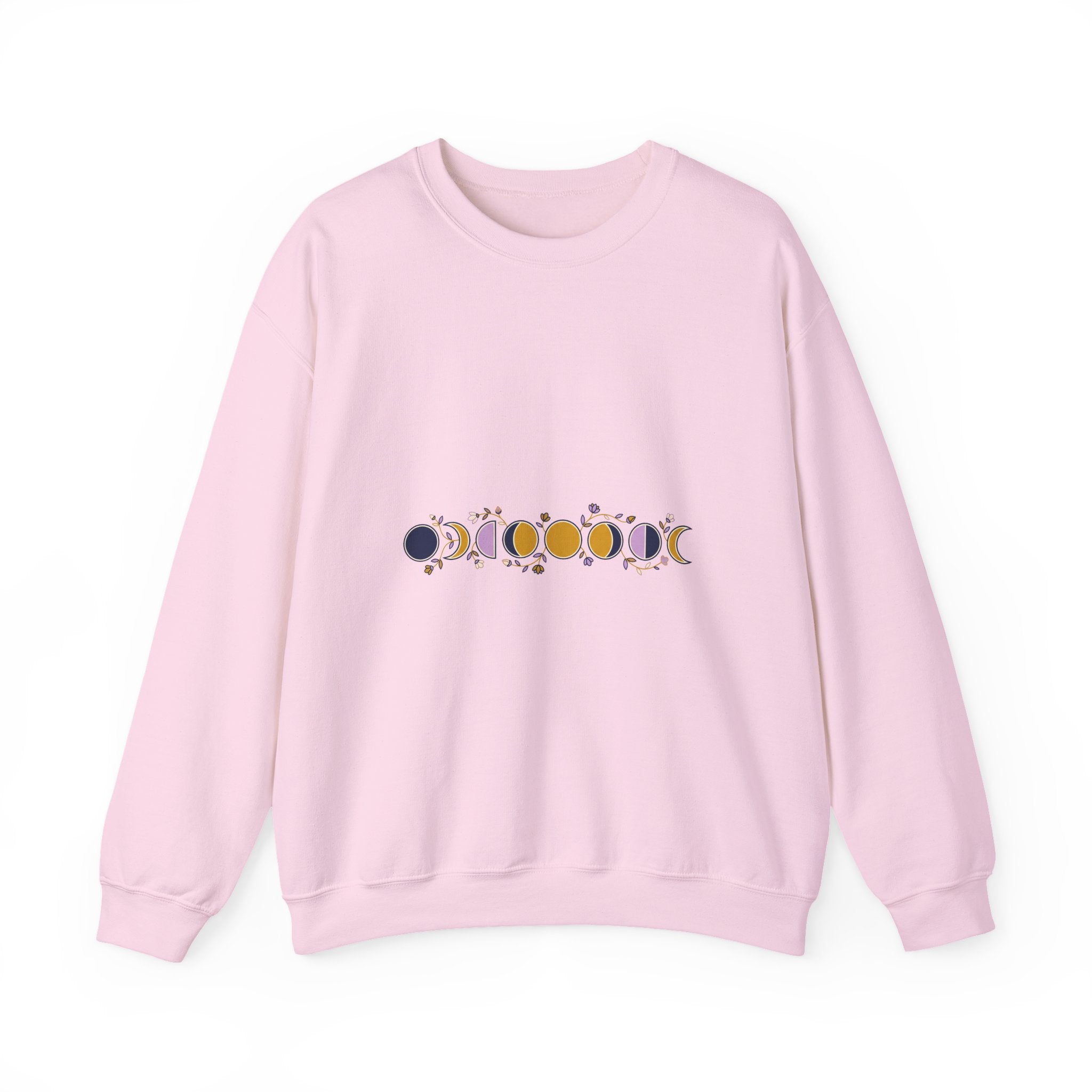 Moon Phases Botanical Crewneck