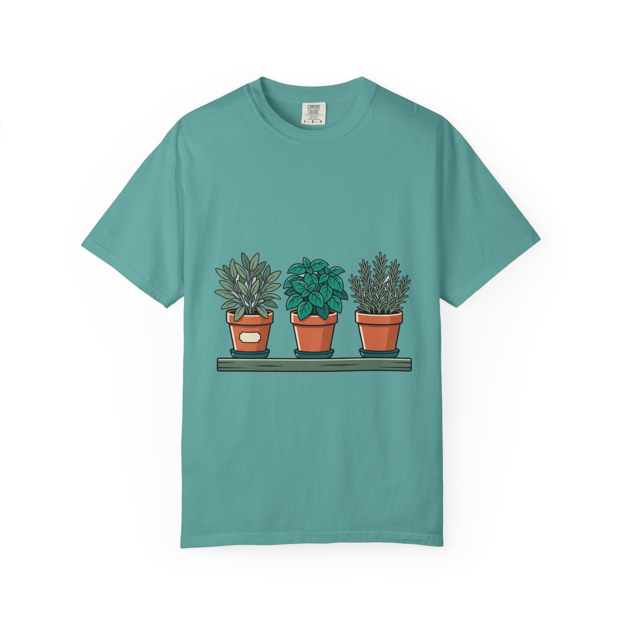 Cottage Window Herbs Tee