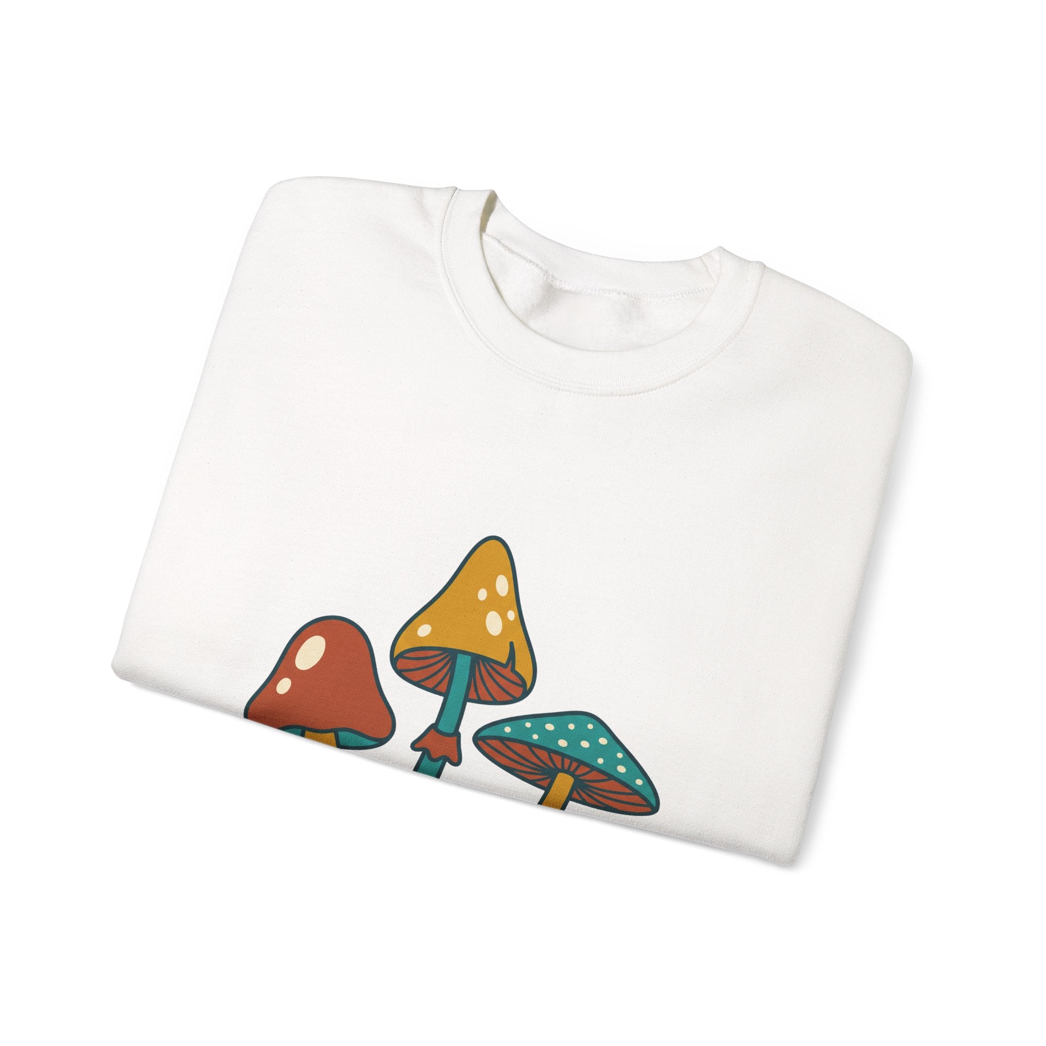 Mushroom Trio Botanical Crewneck