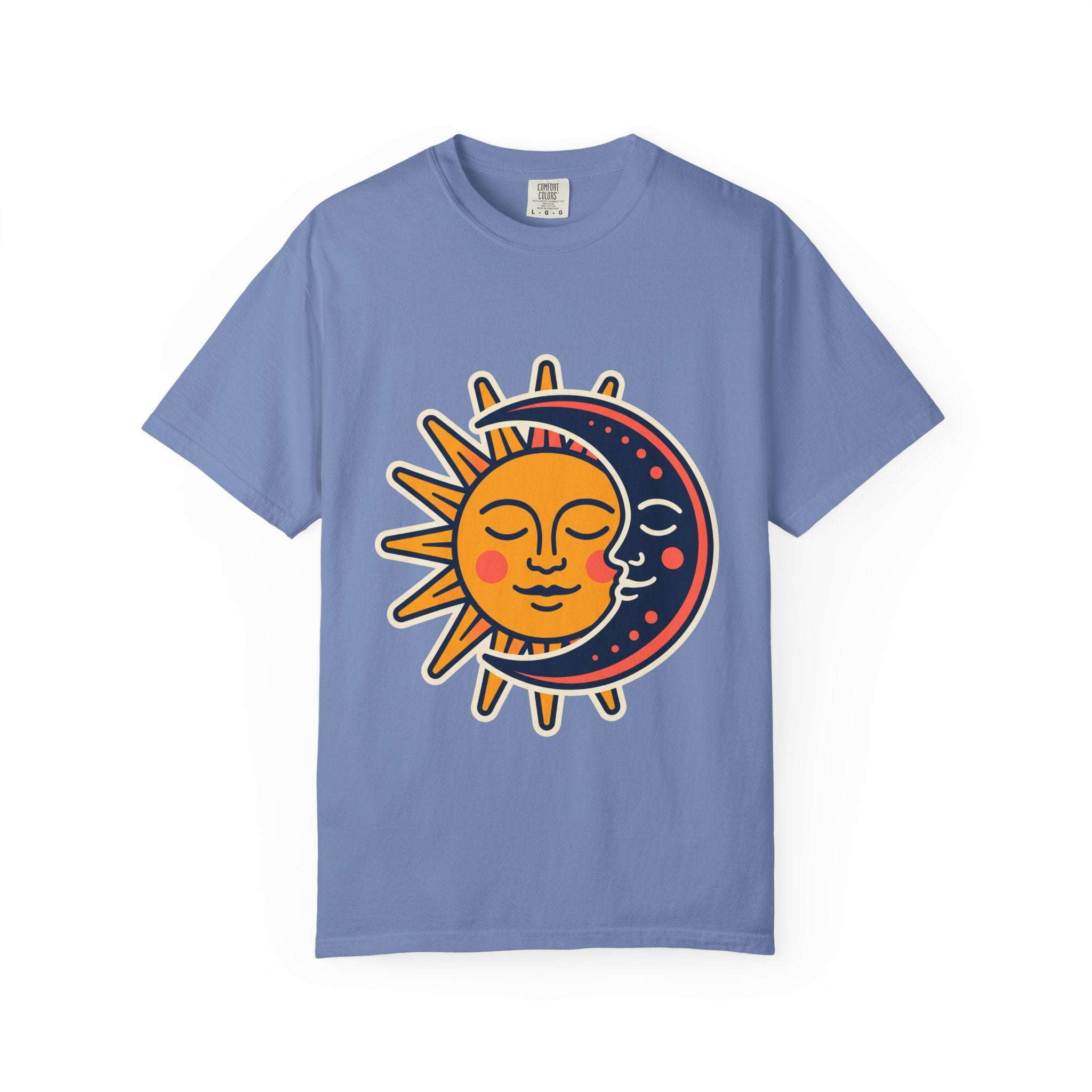 Sun Moon Faces Tee