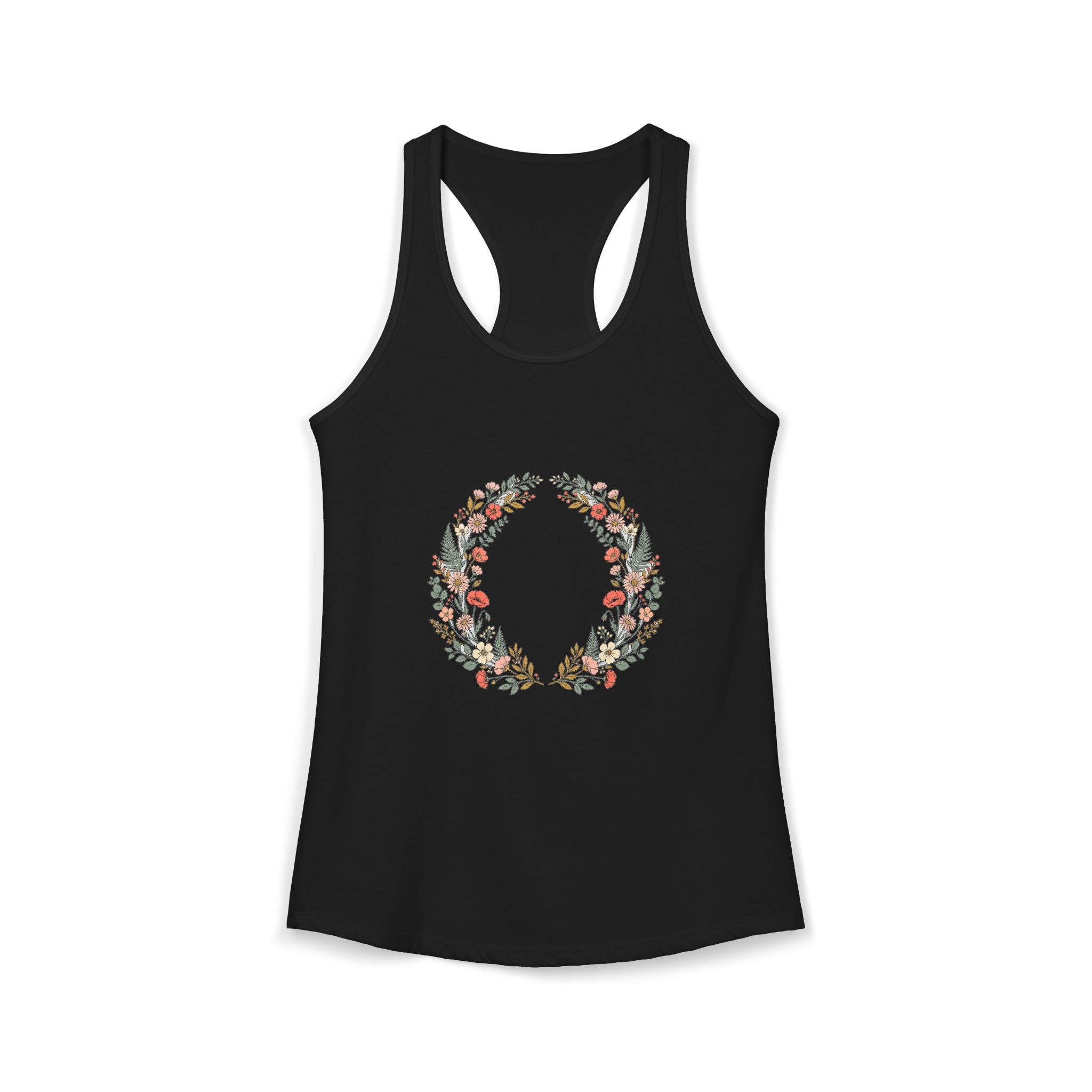 Pressed Flower Arch Tank Top